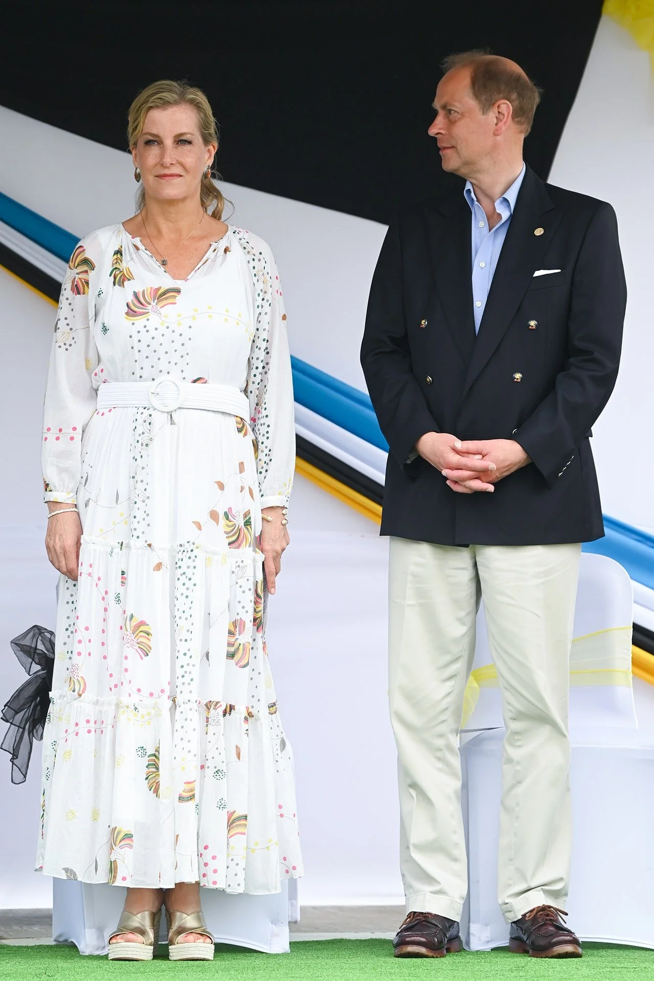 The Earl and Countess of Wessex Visit Castries, Saint Lucia