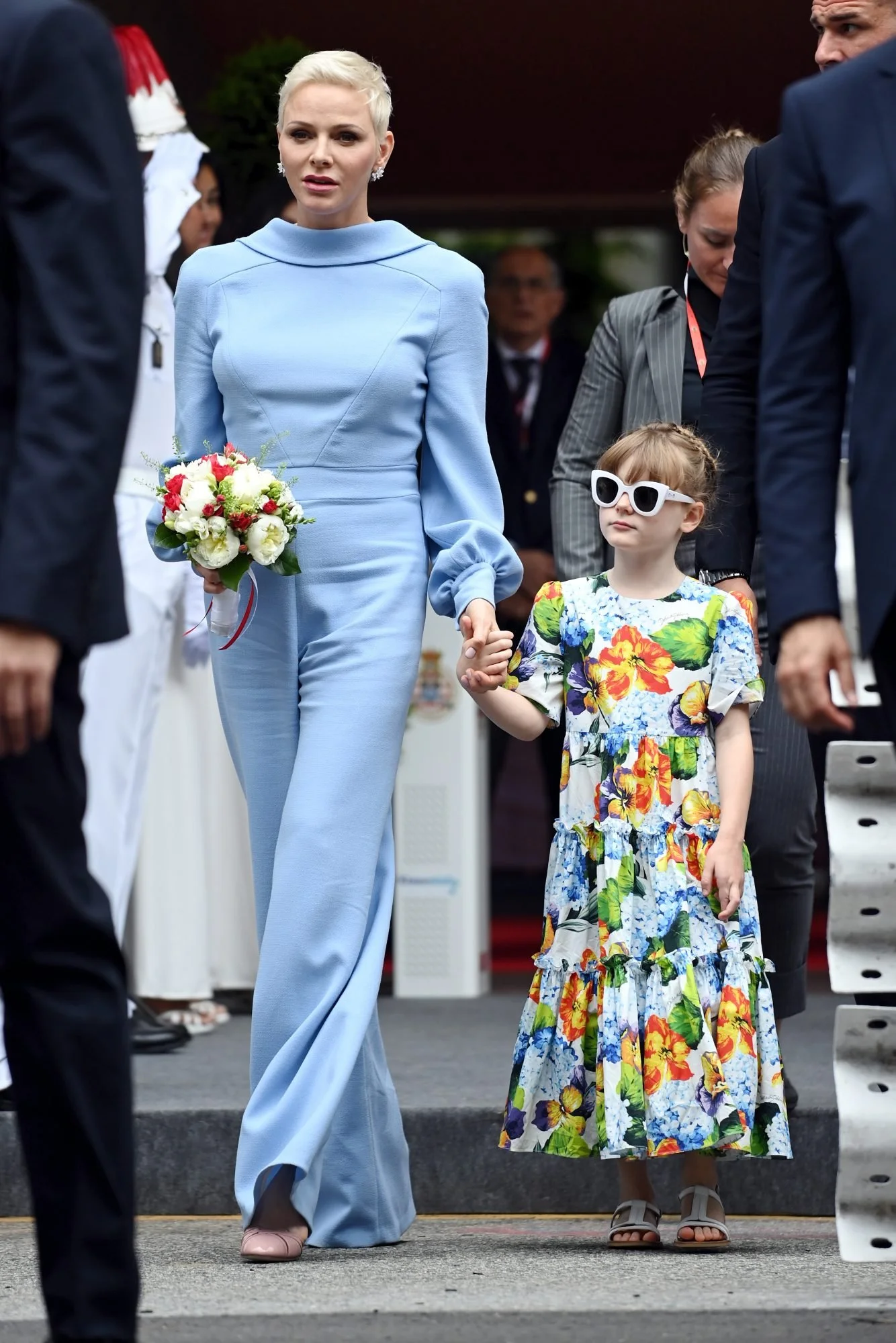 The Prince and Princess of Monaco Attend F1 Grand Prix 2022
