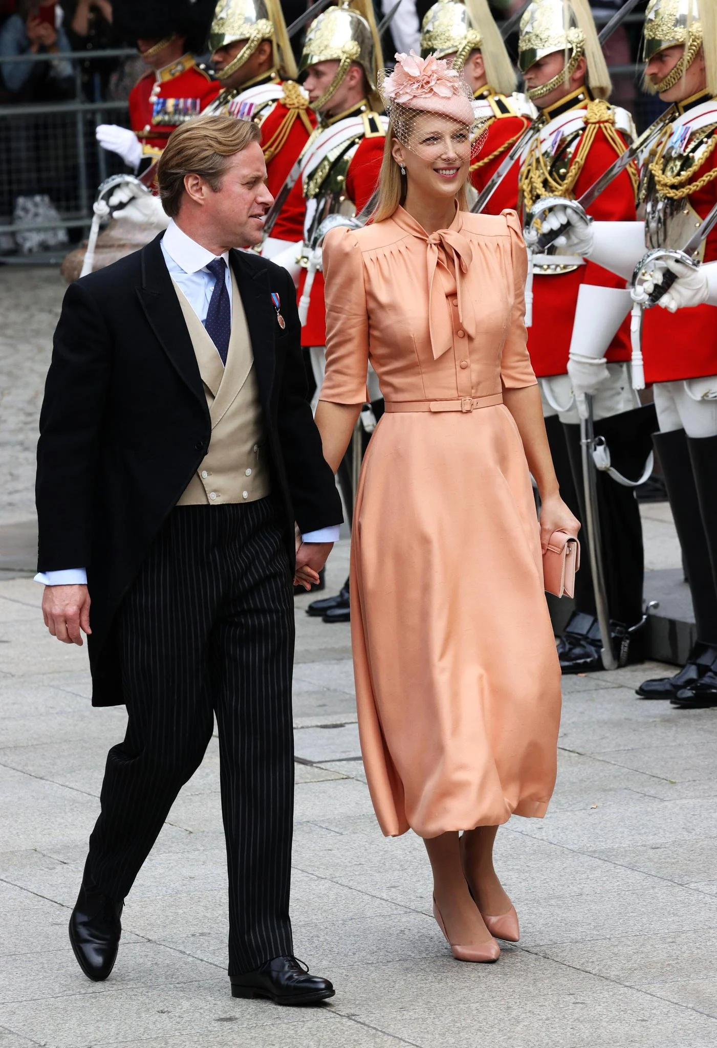 Lady Gabriella Attends National Service of Thanksgiving for Queen Elizabeth II's Platinum Jubilee