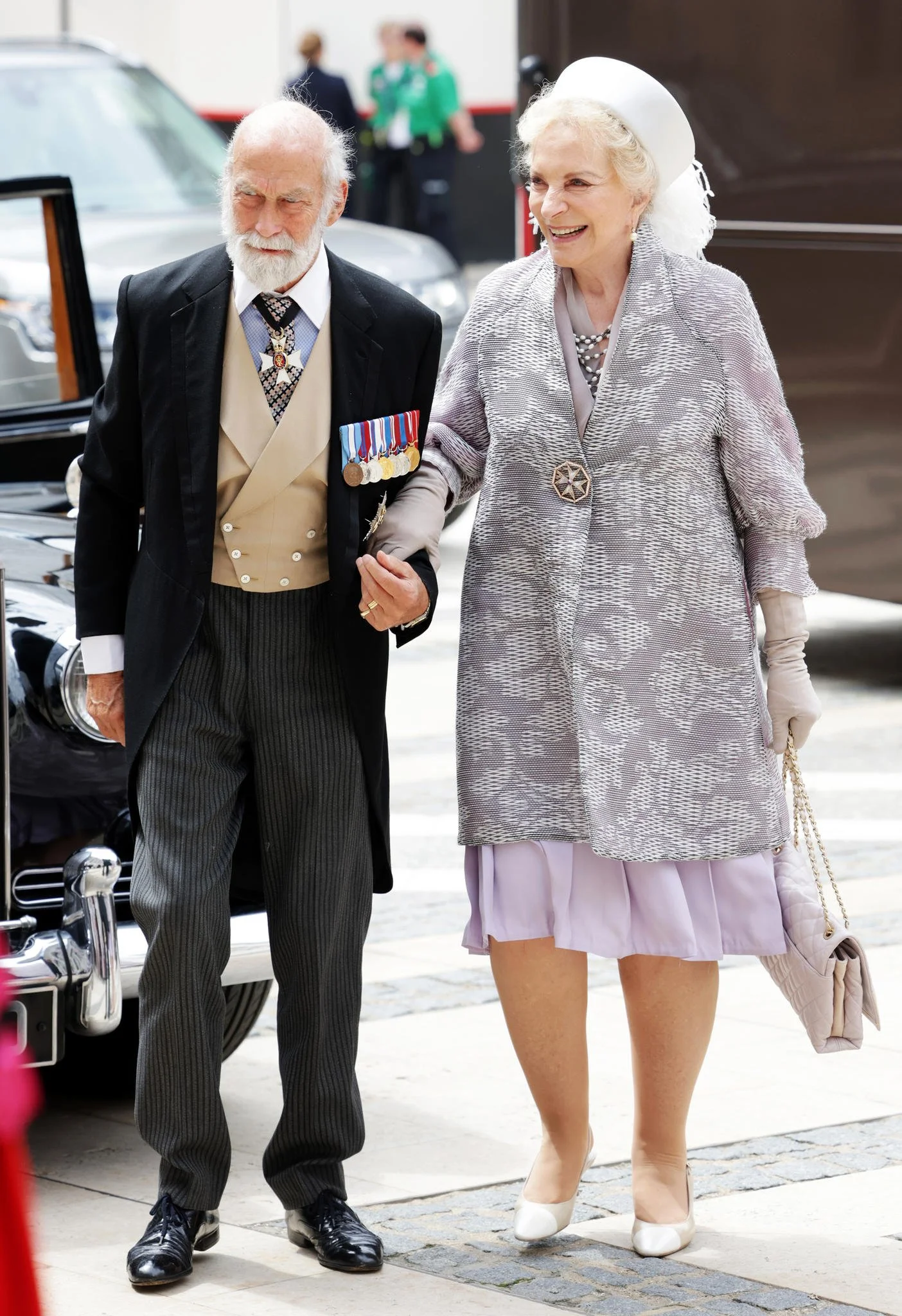 Prince and Princess Michael of Kent Attend National Service of Thanksgiving for Queen Elizabeth II's Platinum Jubilee