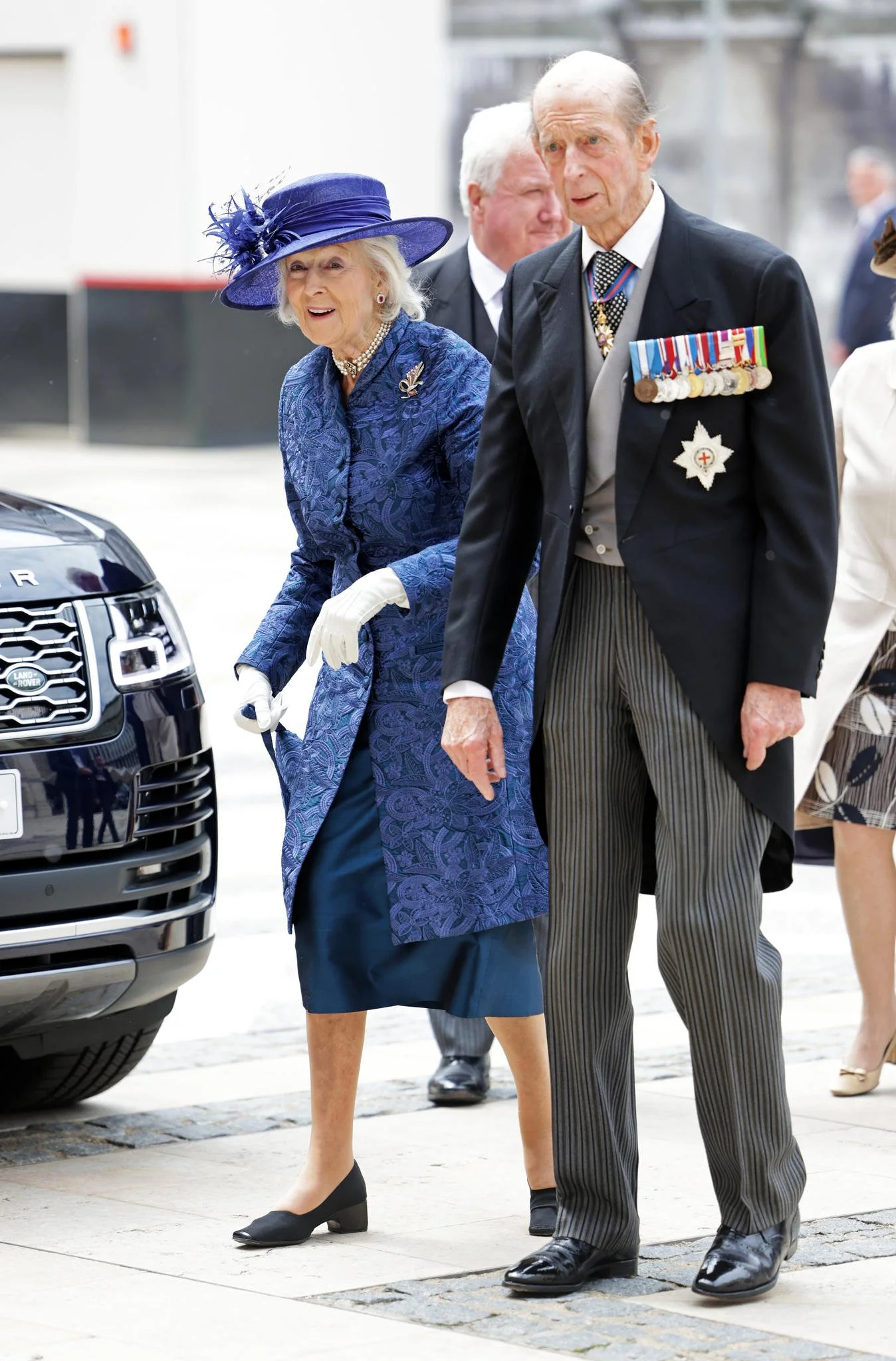 Princess Alexandra of Kent Attends National Service of Thanksgiving for Queen Elizabeth II's Platinum Jubilee