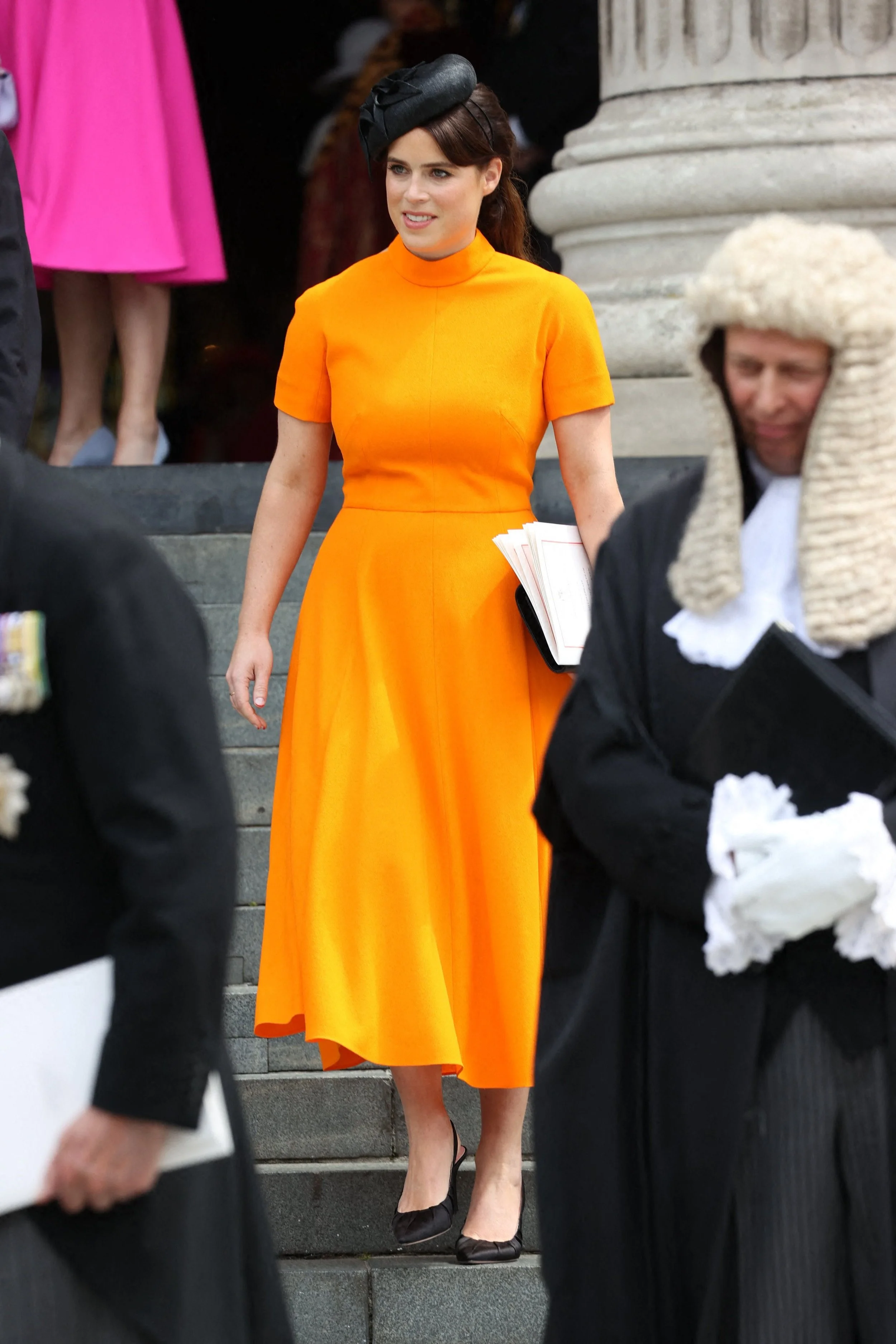 Princess Eugenie Attends National Service of Thanksgiving for Queen Elizabeth II's Platinum Jubile