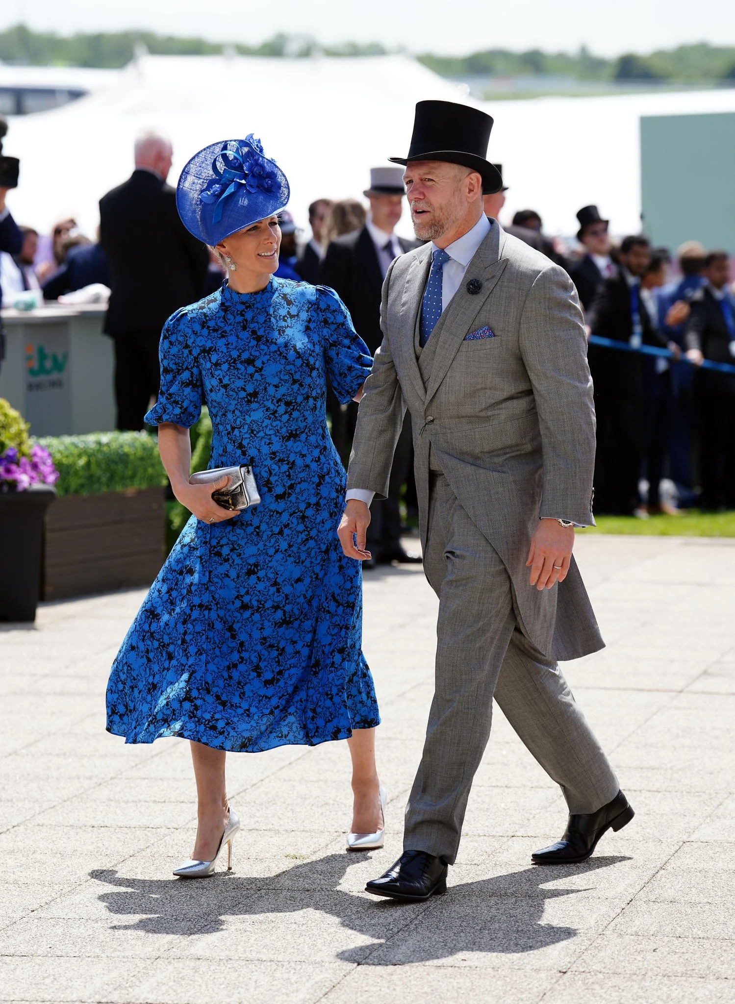 Zara Tindall Attends Epsom Derby 2022