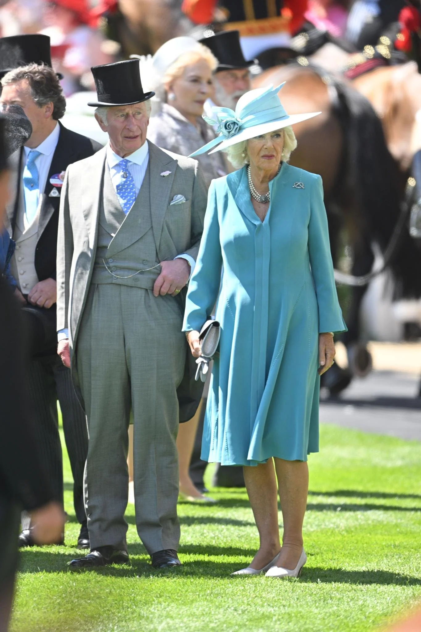 The Prince of Wales and the Duchess of Cornwall Attend Royal Ascot 2022, Day 1