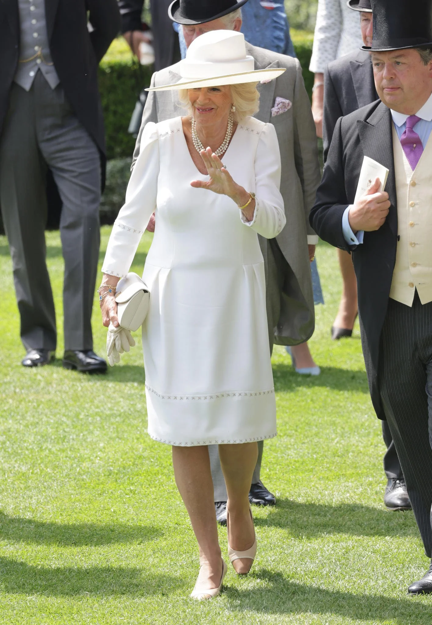 The Prince of Wales and the Duchess of Cornwall Attend Royal Ascot 2022 Day 2