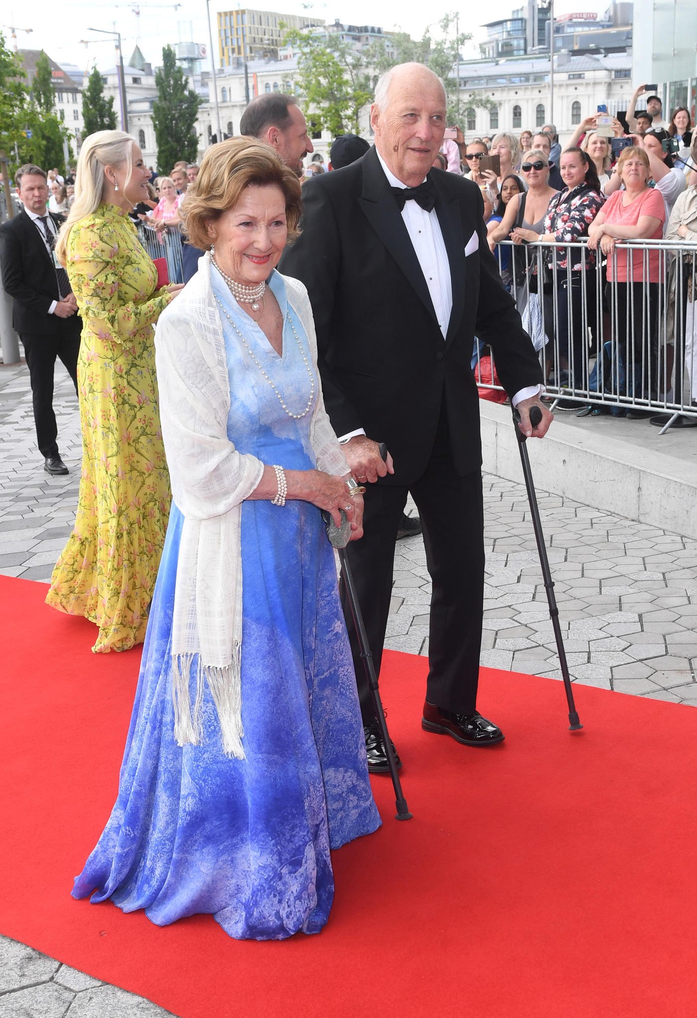 The King and Queen of Norway Attend Government's Gala Dinner Celebrating Princess Ingrid Alexandra's Coming of Age