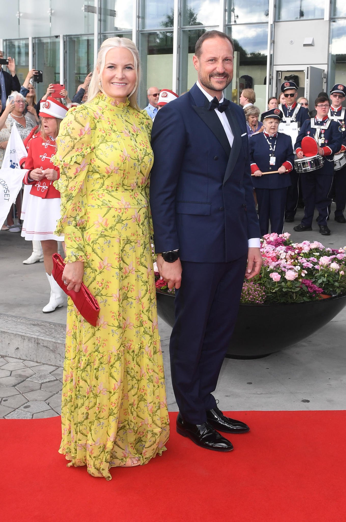 The Crown Prince and Crown Princess of Norway Attend Government's Gala Dinner Celebrating Princess Ingrid Alexandra's Coming of Age