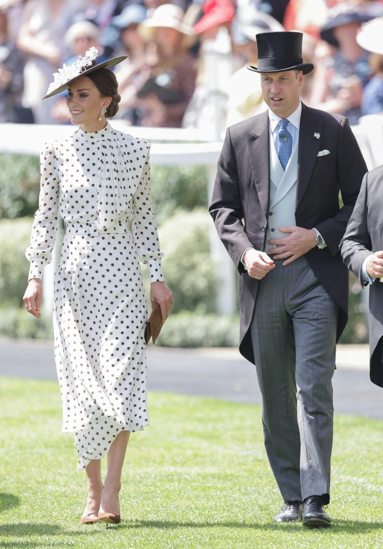 The Duke and Duchess of Cambridge Attend Royal Ascot 2022 Day 4