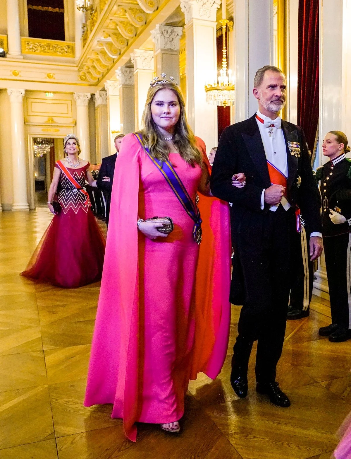 The Princess of Orange Attends Princess Ingrid Alexandra's 18th Birthday Gala Dinner