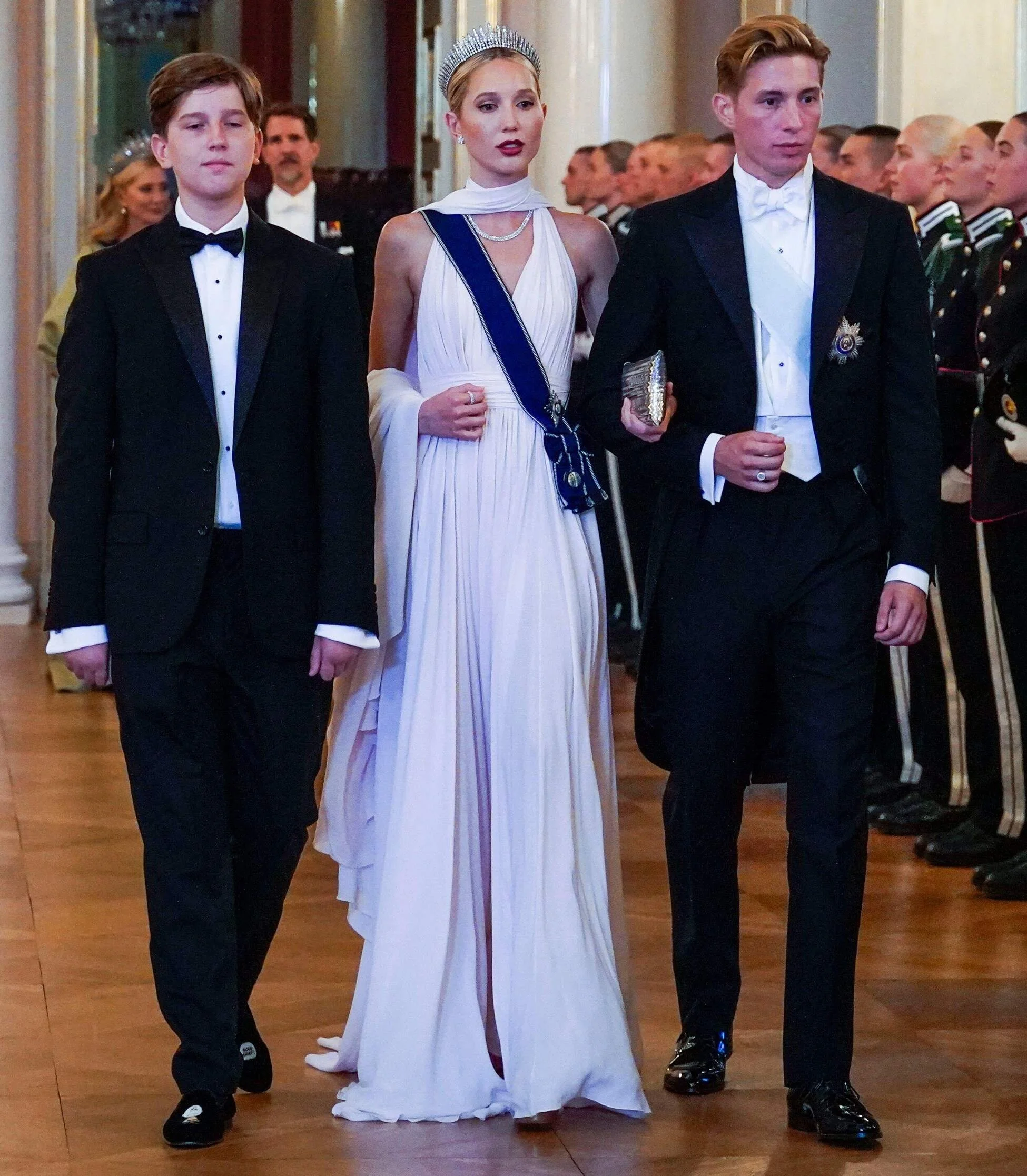 Princess Maria-Olympia Attends Princess Ingrid Alexandra's 18th Birthday Gala Dinner