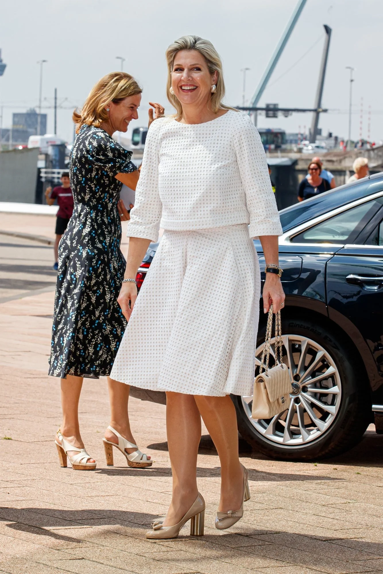 Queen Maxima Attends Financial Conference in Rotterdam