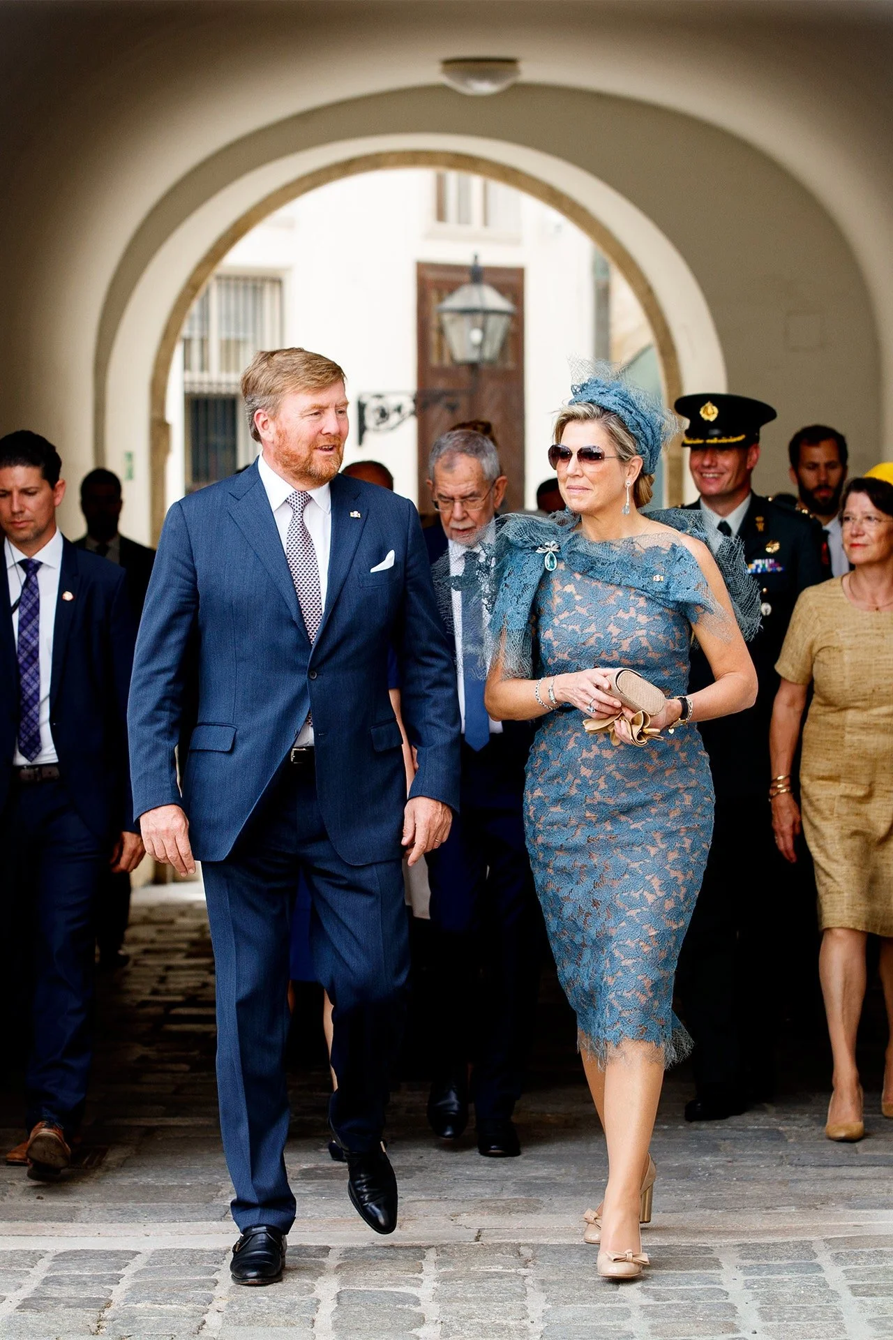The King and Queen of the Netherlands Tour Vienna