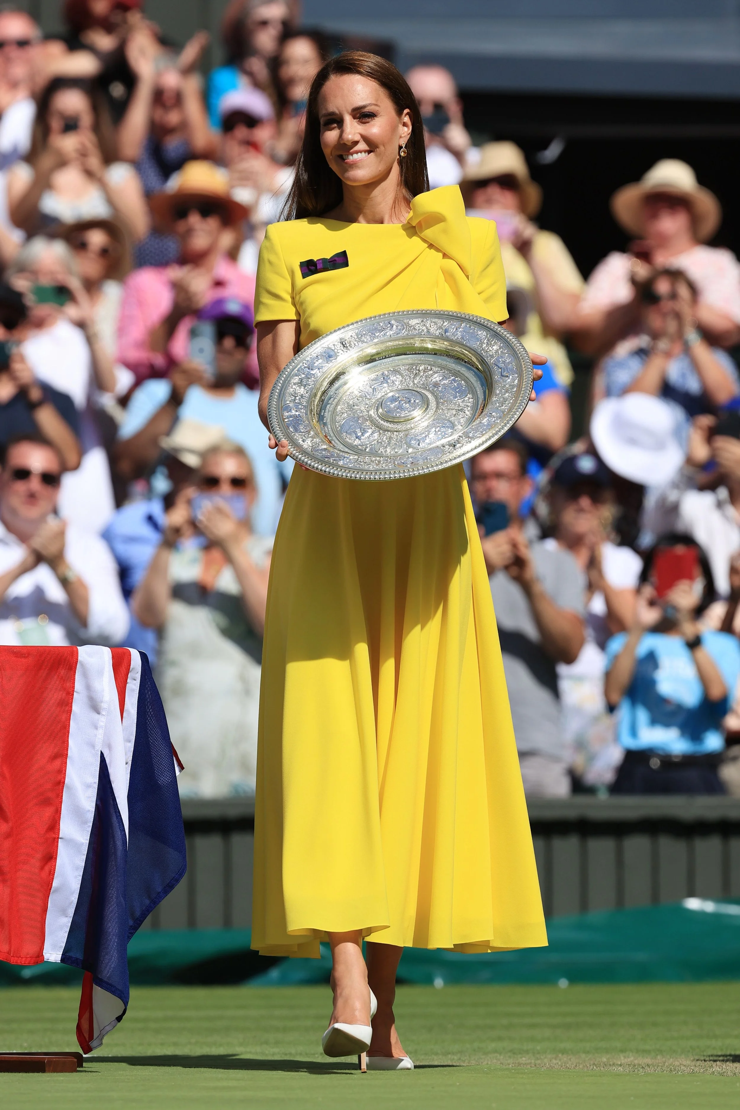 The Duchess of Cambridge Attends Wimbledon 2022 Ladies' Singles Final