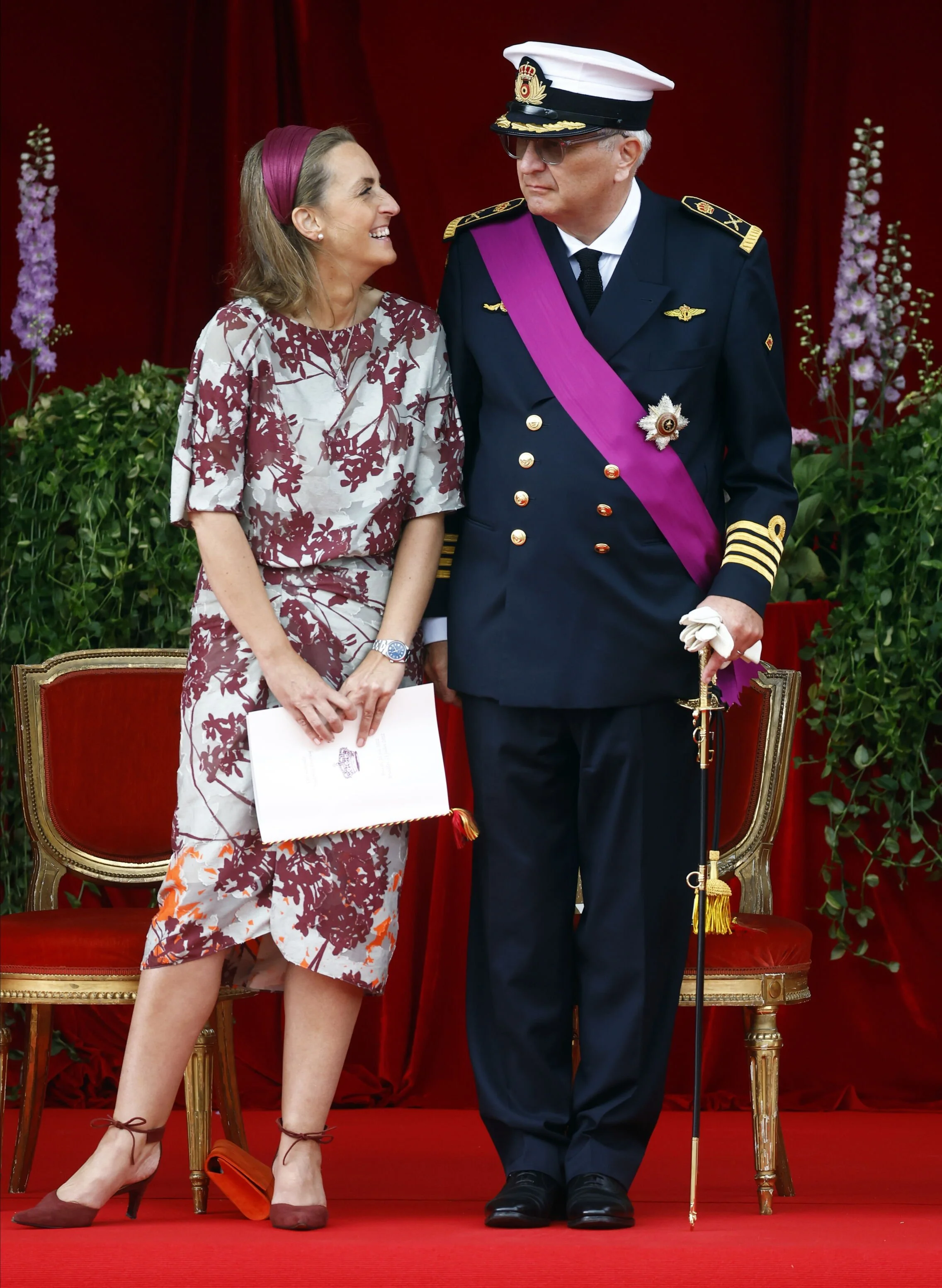 Princess Claire Attends National Day Parade 2022
