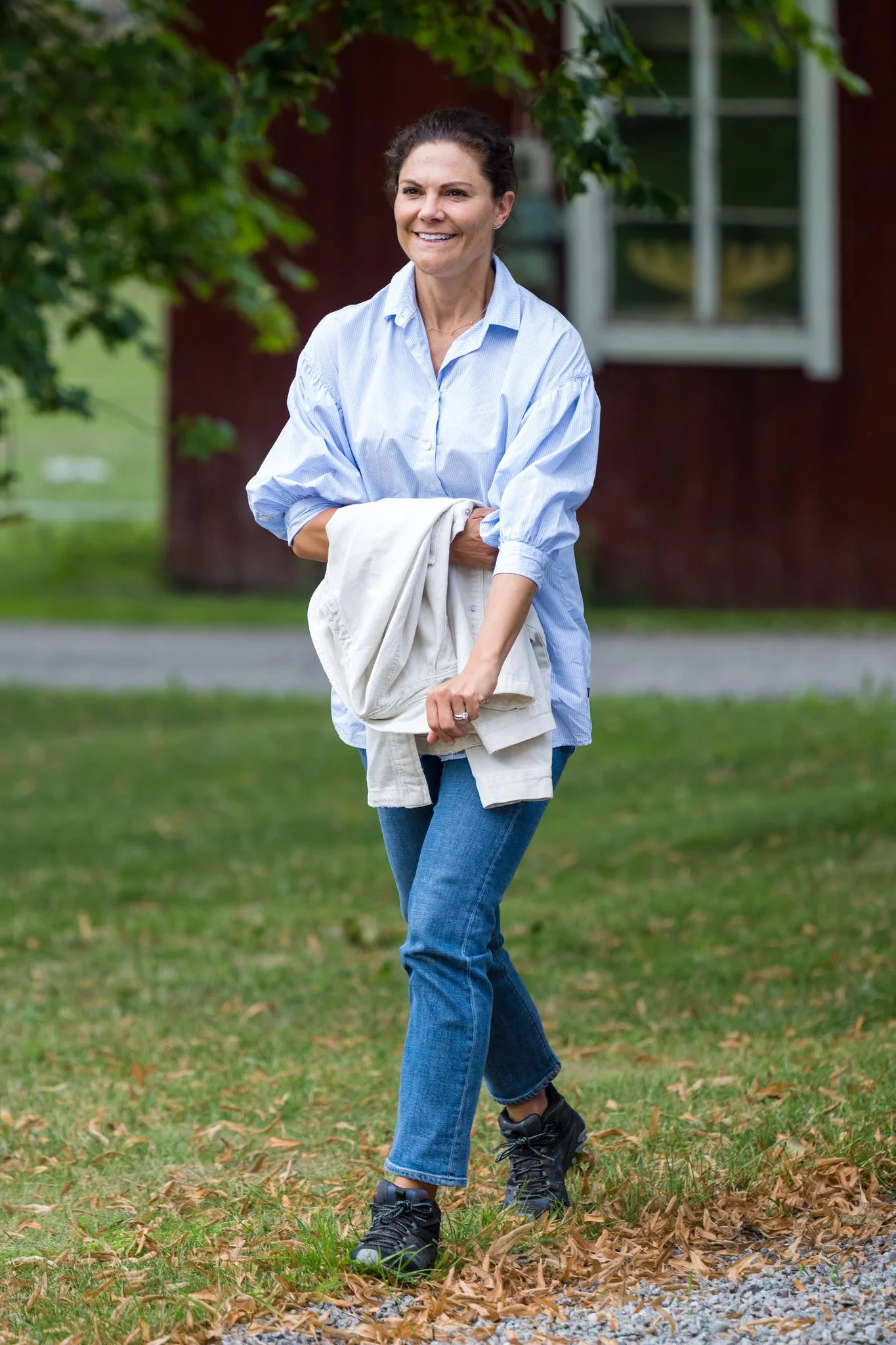 Crown Princess Victoria Visits Gårdsjö Farm in Heby