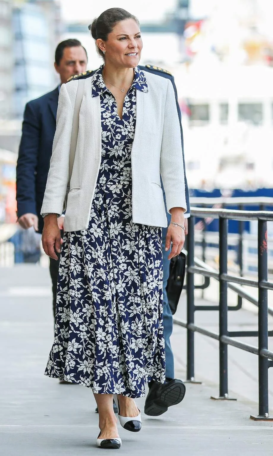 Crown Princess Victoria Visits Research Vessels at Stadsgårdshamnen