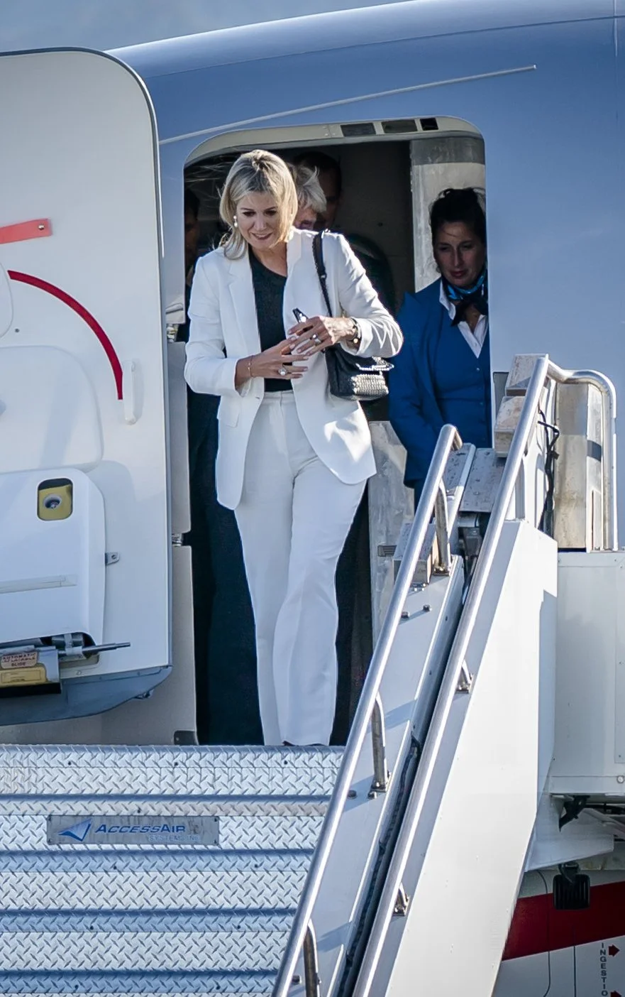 Queen Maxima Arrives in San Francisco for Working Visit