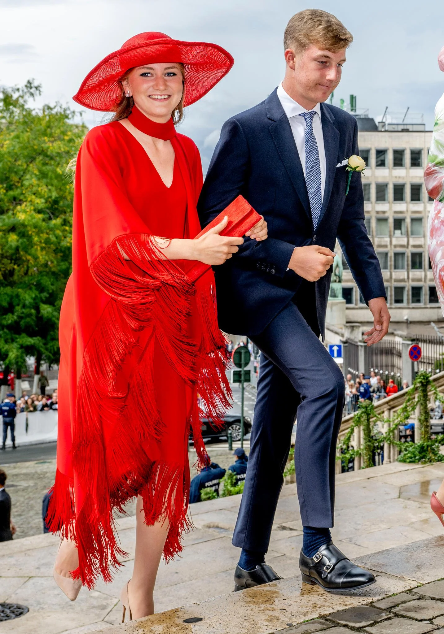 Princess Elisabeth Attends Wedding of Princess Maria Laura