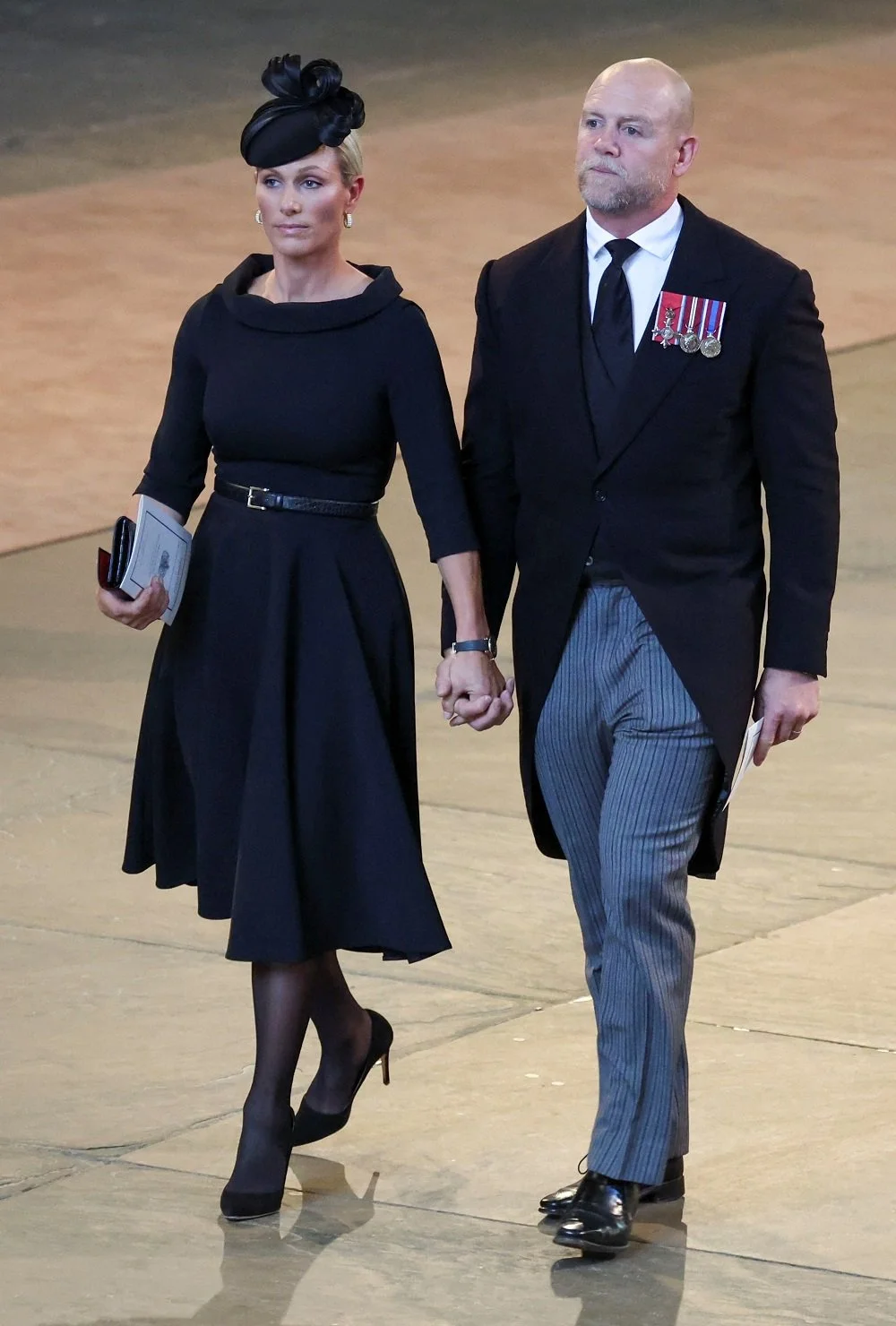 Zara Tindall Attends Lying-in State of Queen Elizabeth II