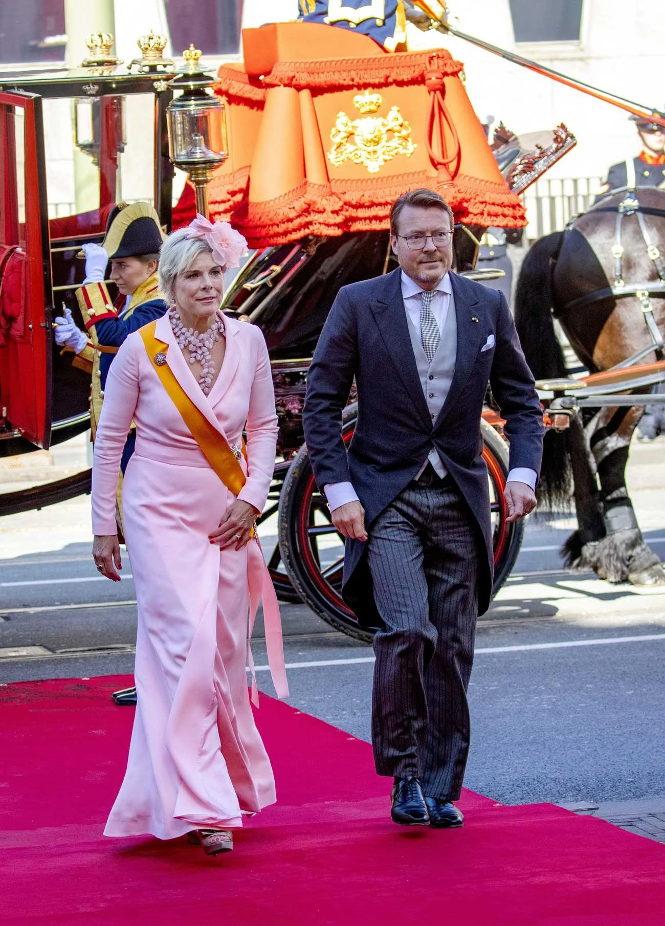 Prince Constantijn and Princess Laurentien Attend Prinsjesdag 2022