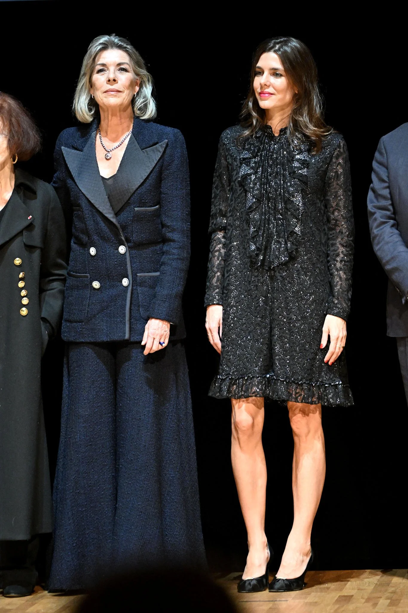 Princess Caroline and Charlotte Casiraghi Attend Prince Pierre Foundation Award Ceremony