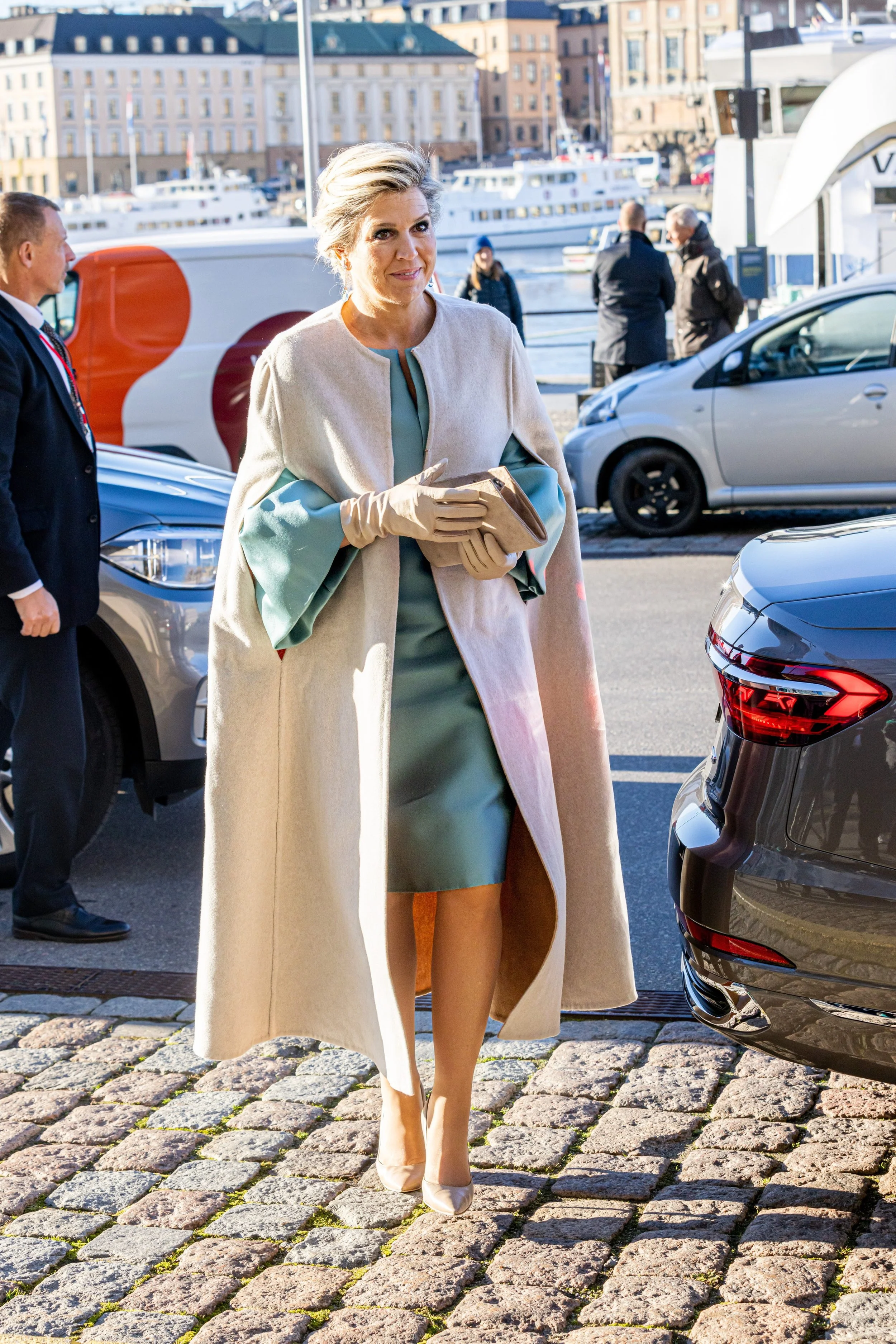 The King and Queen of the Netherlands Visit the City of Stockholm