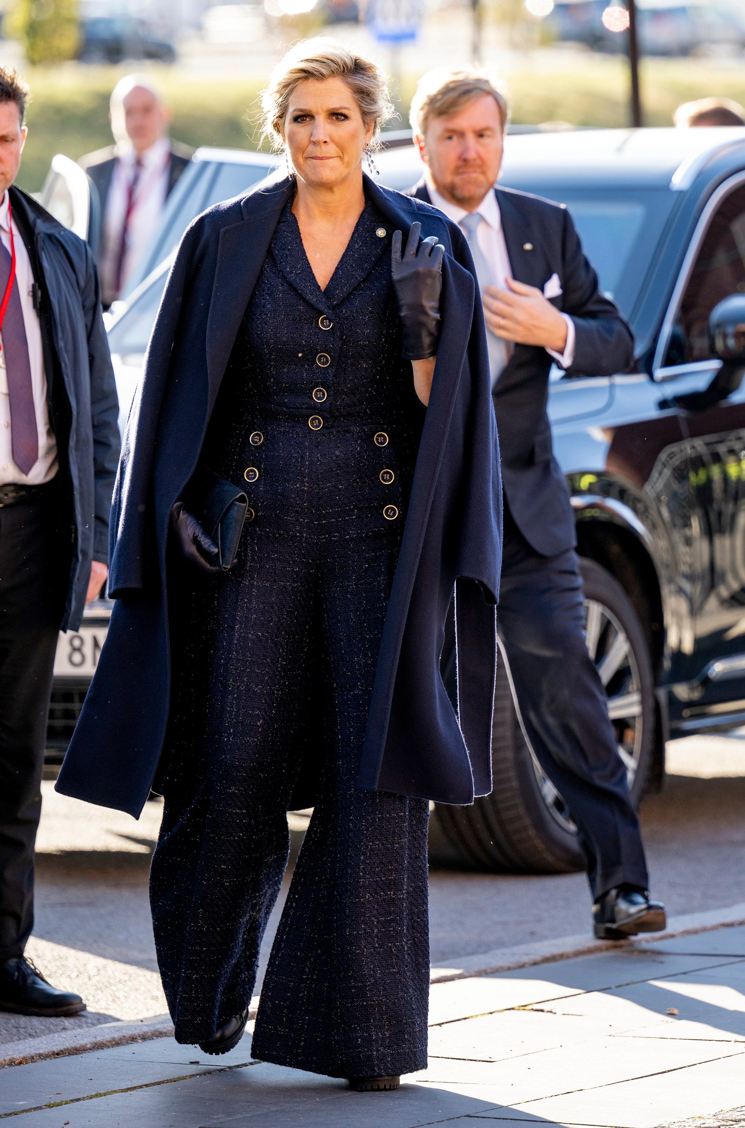 The King and Queen of the Netherlands Visit Energy Company Stockholm Exergi