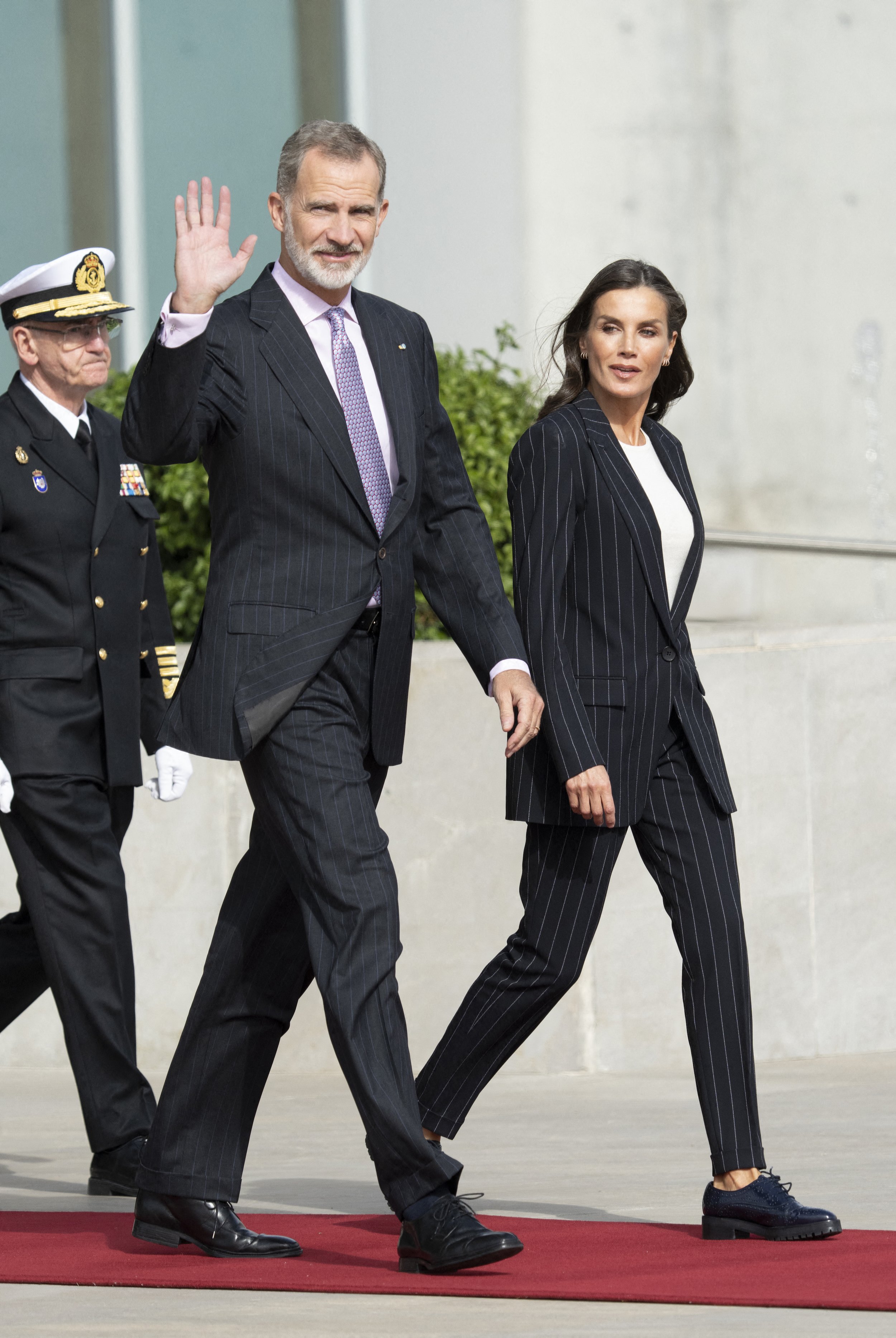 The King and Queen of Spain Depart for State Visit to Germany