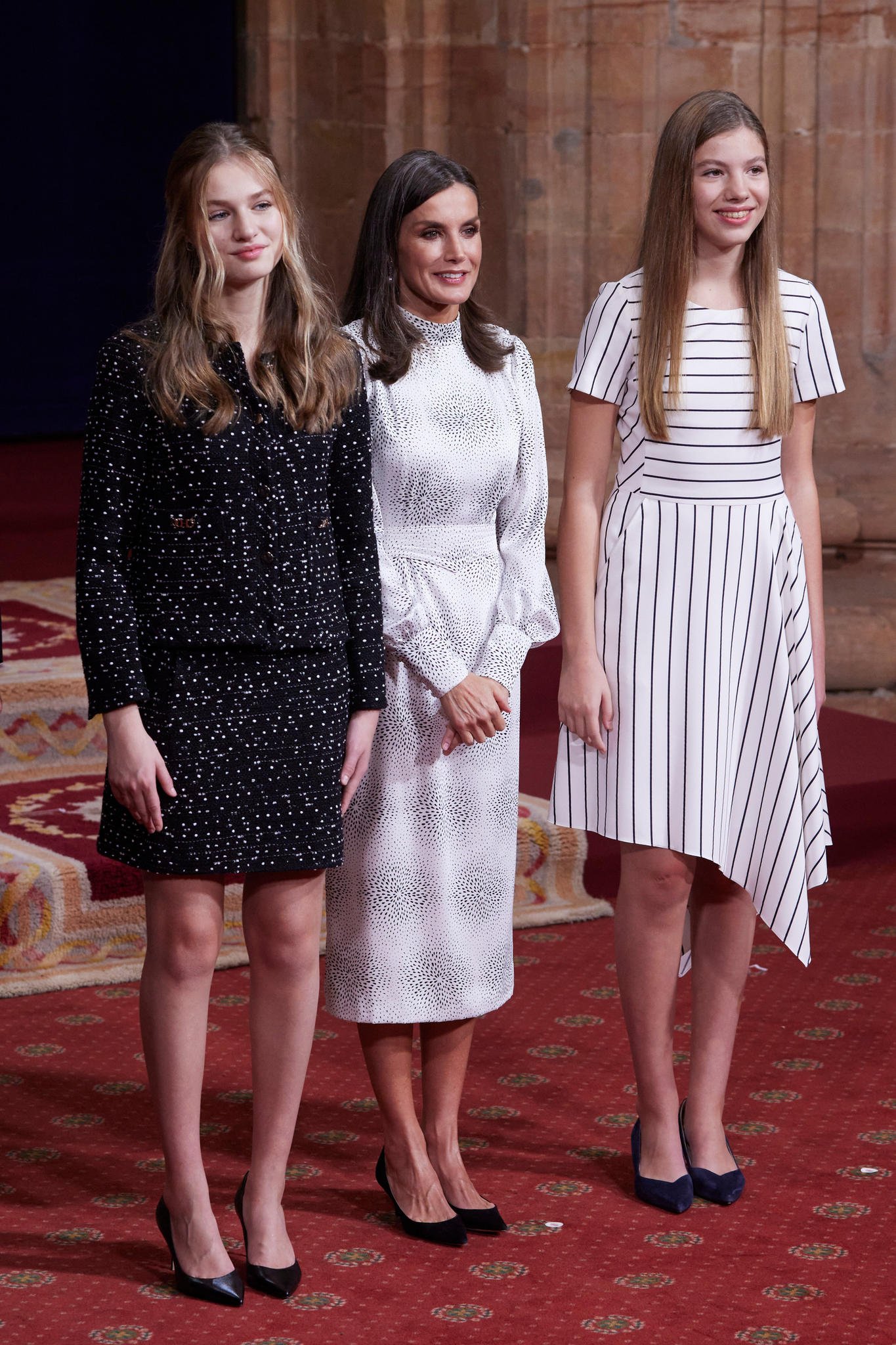 The King and Queen of Spain Hold Audience with Princess of Asturias Awards 2022 Laureates