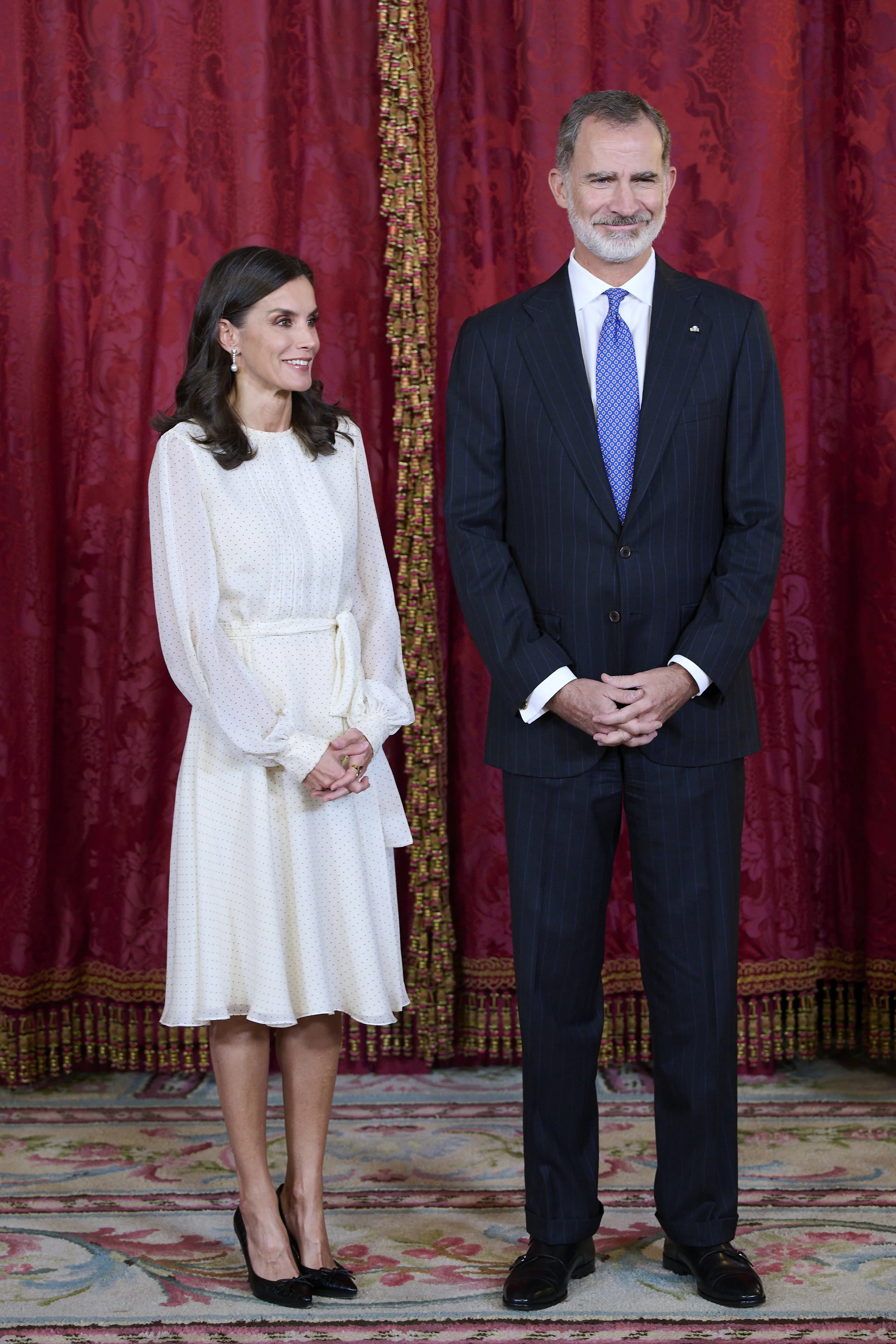 The King and Queen of Spain Host Luncheon for the President and First Lady of Paraguay