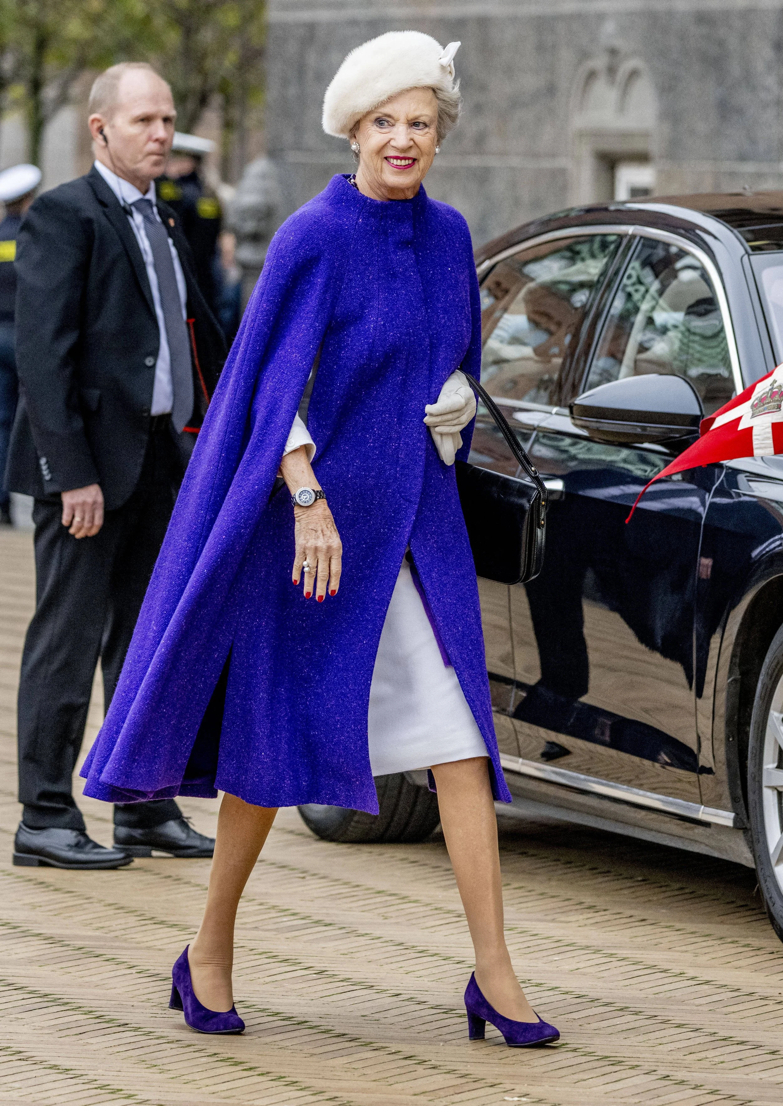 Princess Benedikte Attends Luncheon Celebrating Queen Margrethe II's Golden Jubilee
