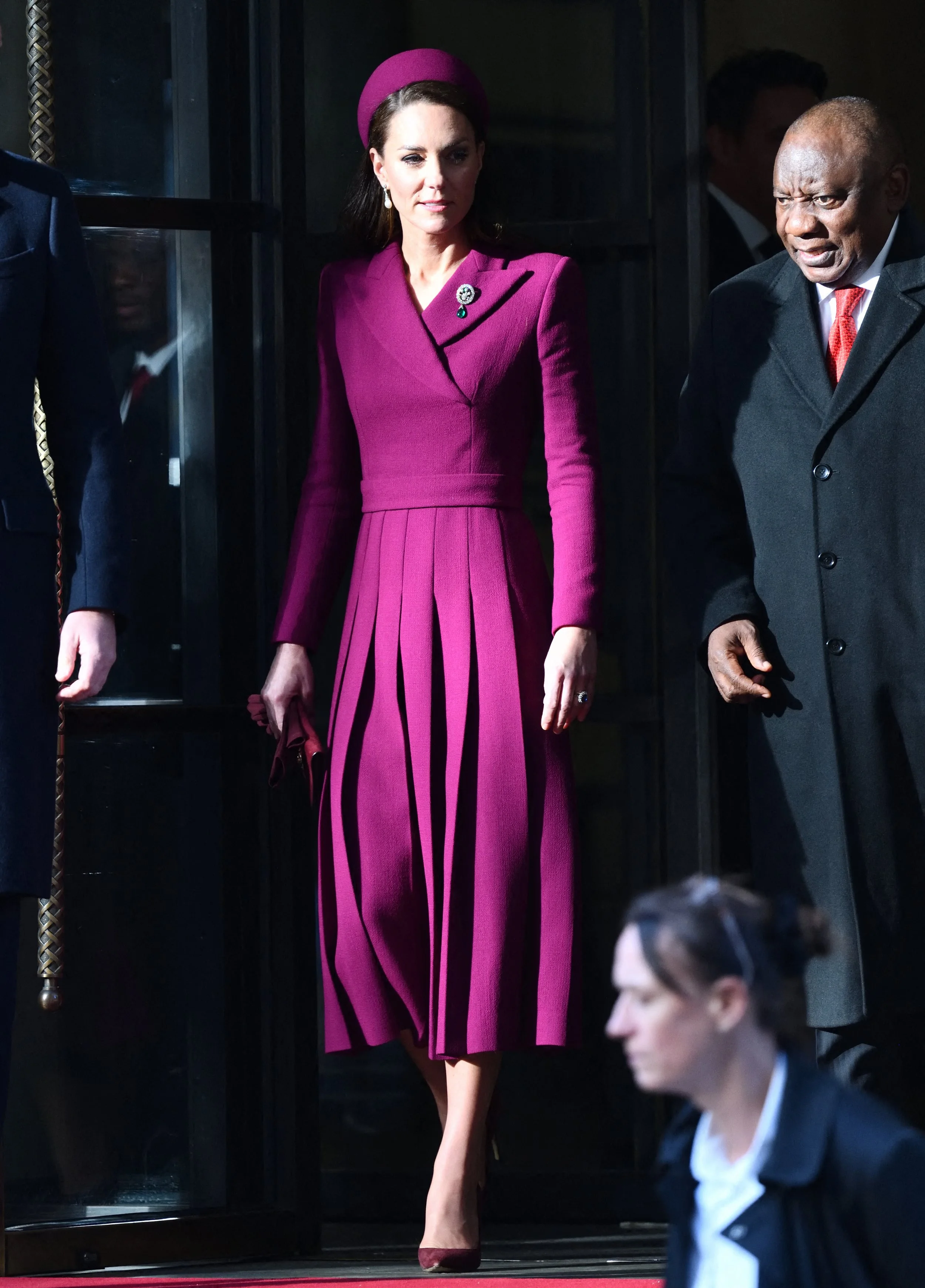 The Prince and Princess of Wales Welcome the President of South Africa for State Visit
