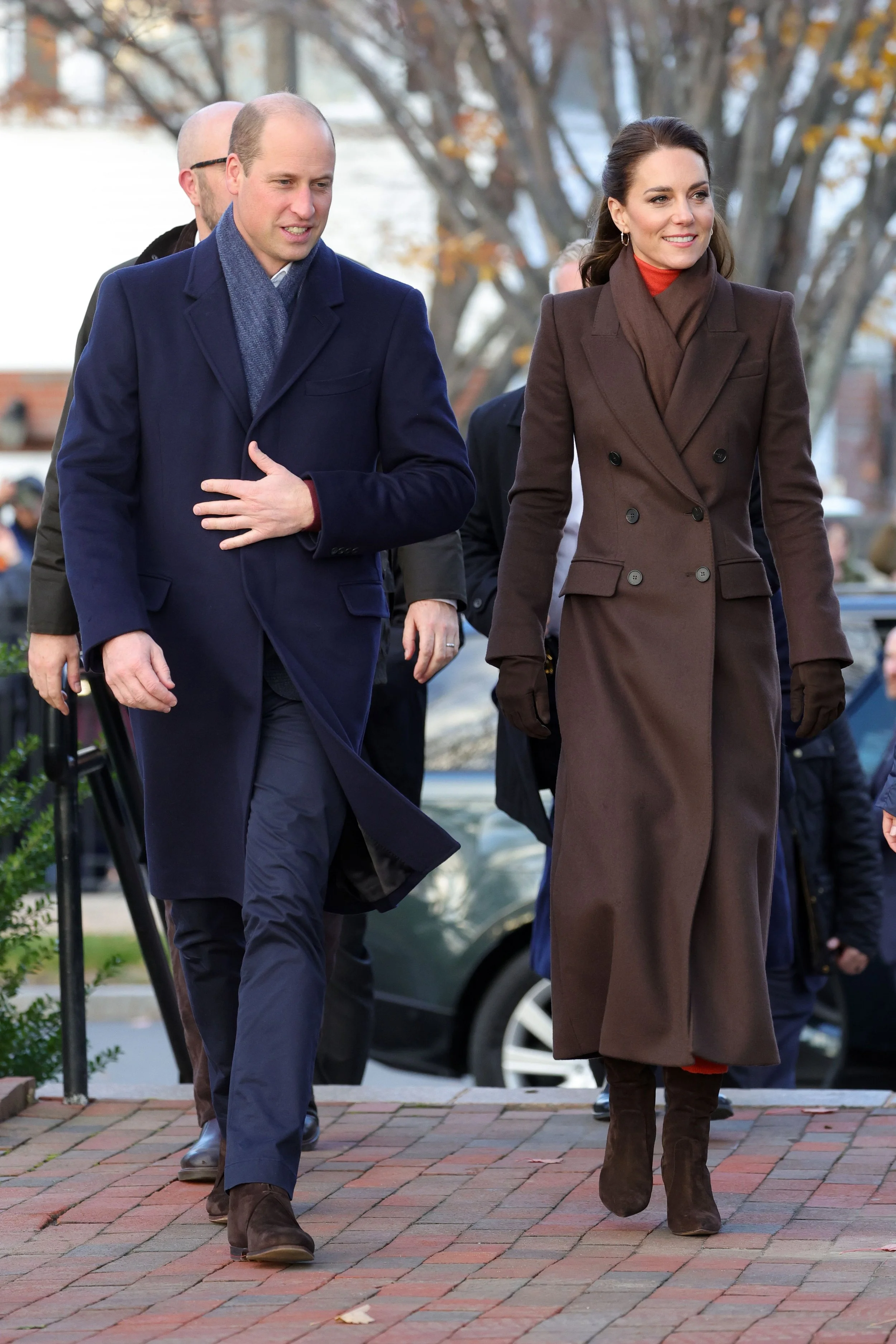 The Prince and Princess of Wales Visit Piers Park in Boston