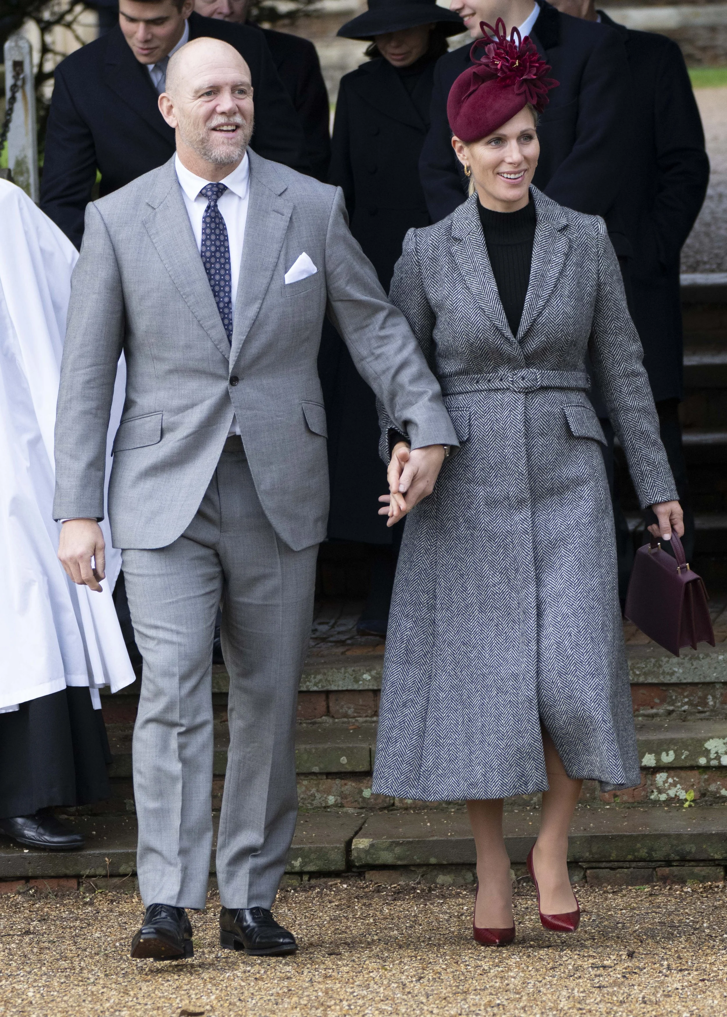 Zara Tindall Attends Christmas Day Service 2022