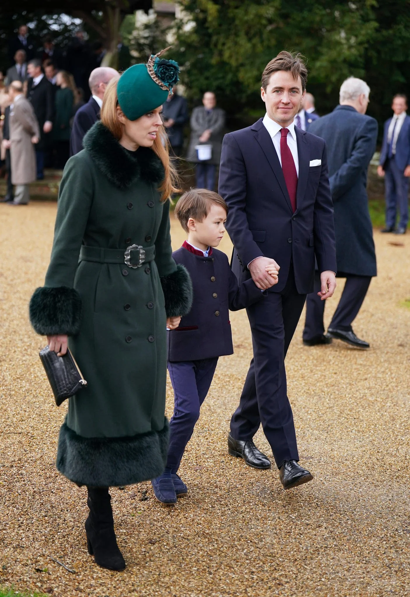 Princess Beatrice Attends Christmas Day Service 2022