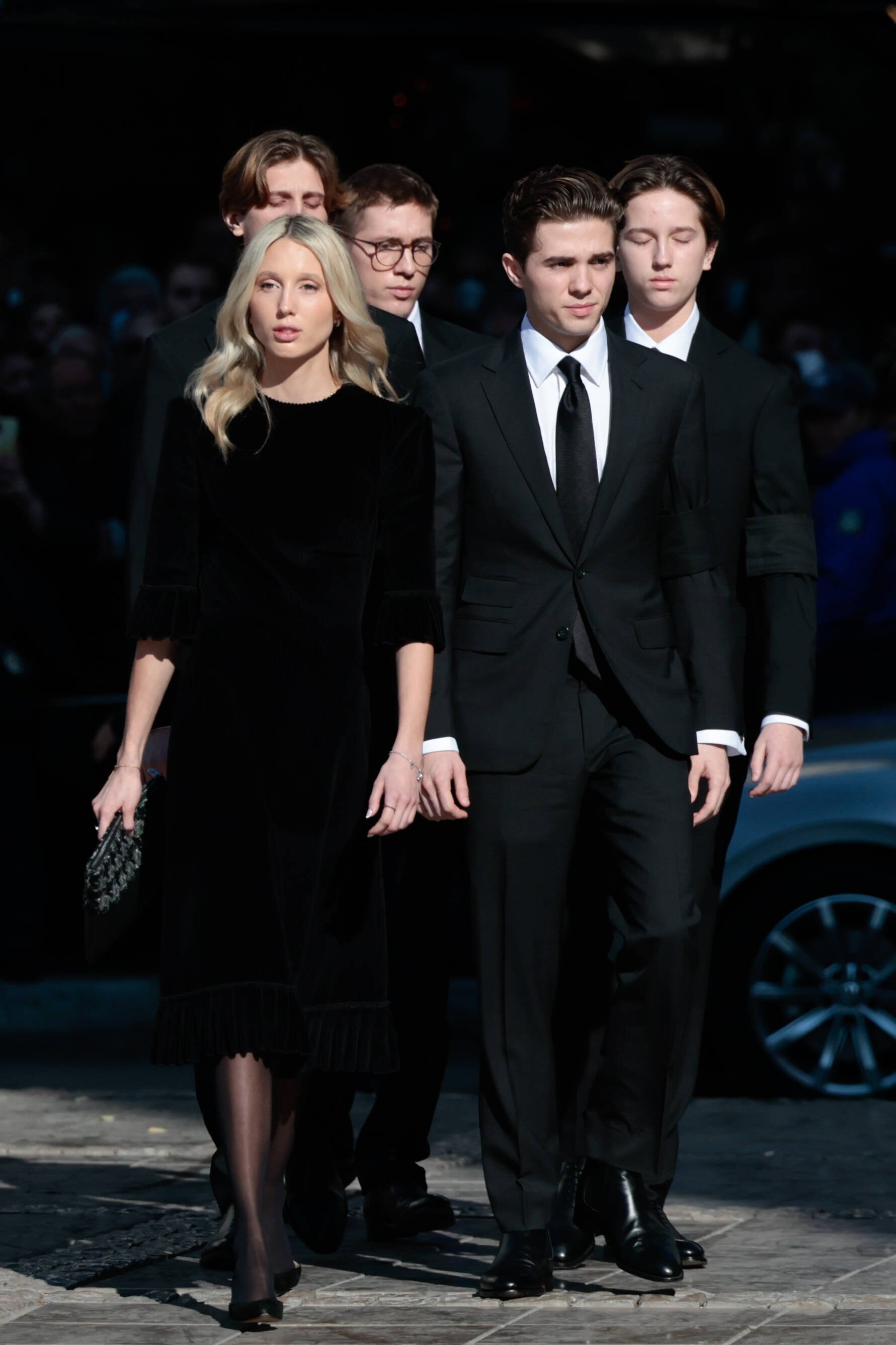 Princess Maria-Olympia Attends Funeral of King Constantine II