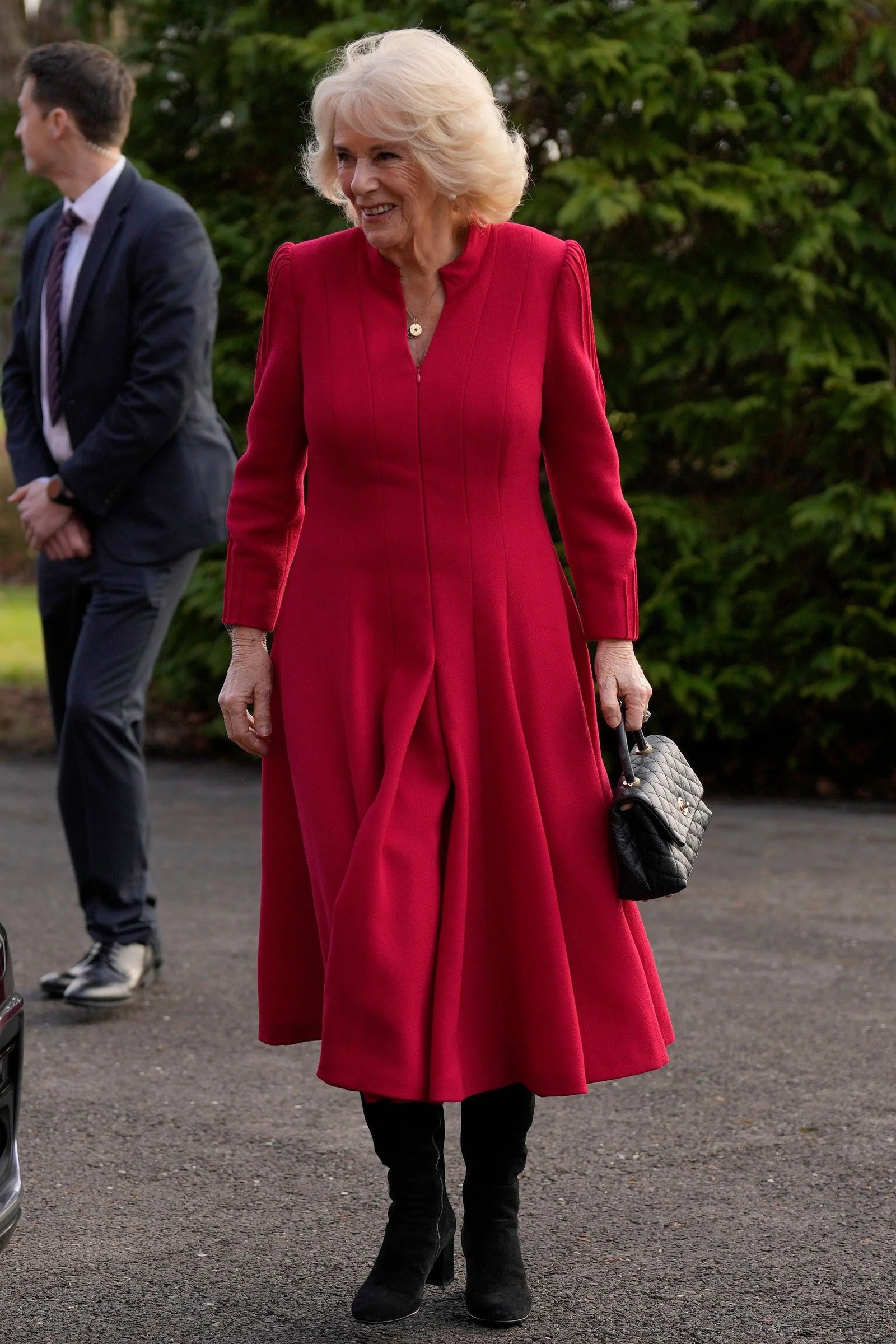 Queen Camilla Visits Lille Barracks