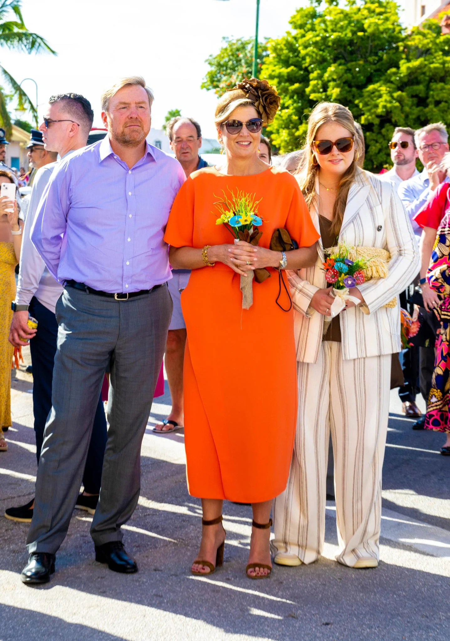 The King and Queen of The Netherlands and The Princess of Orange Tour Aruba