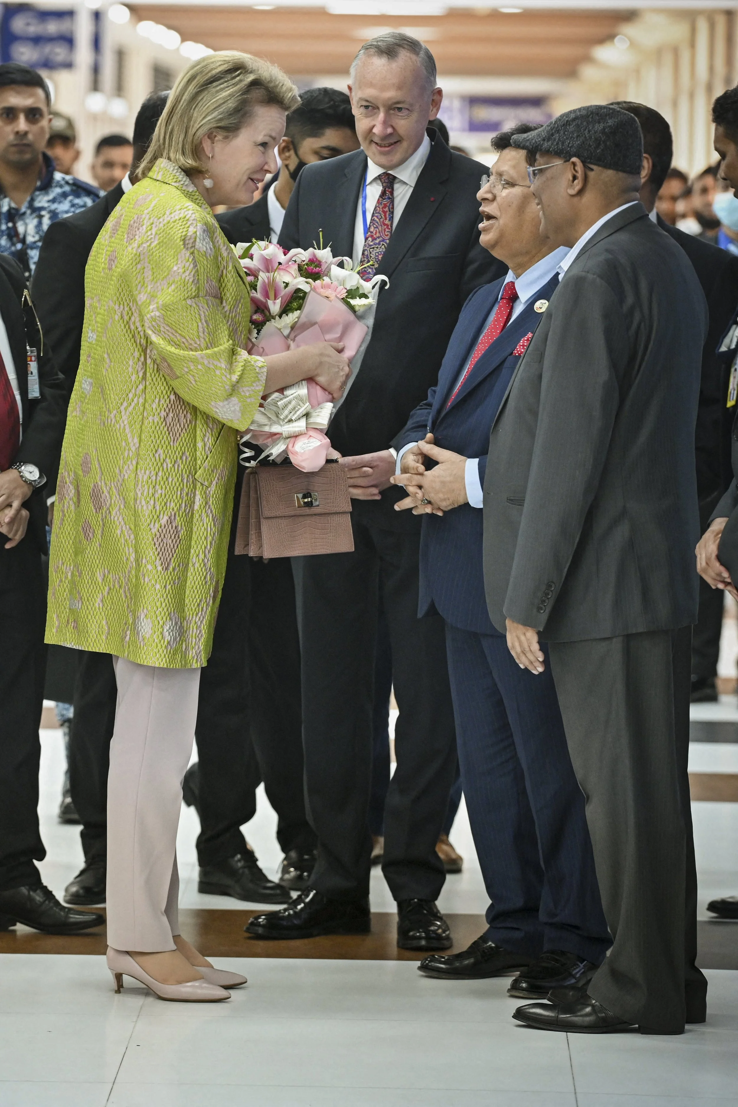 Queen Mathilde Arrives in Bangladesh for Humanitarian Mission