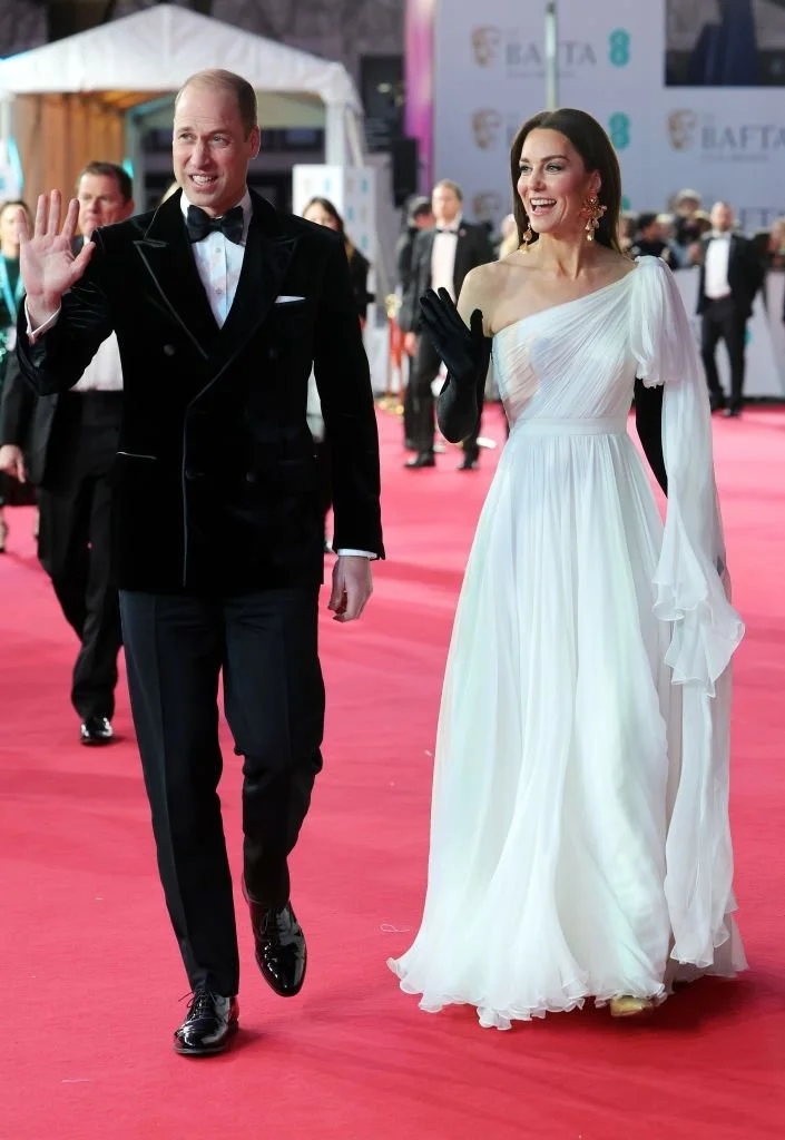 The Prince and Princess of Wales Attend BAFTA 2023