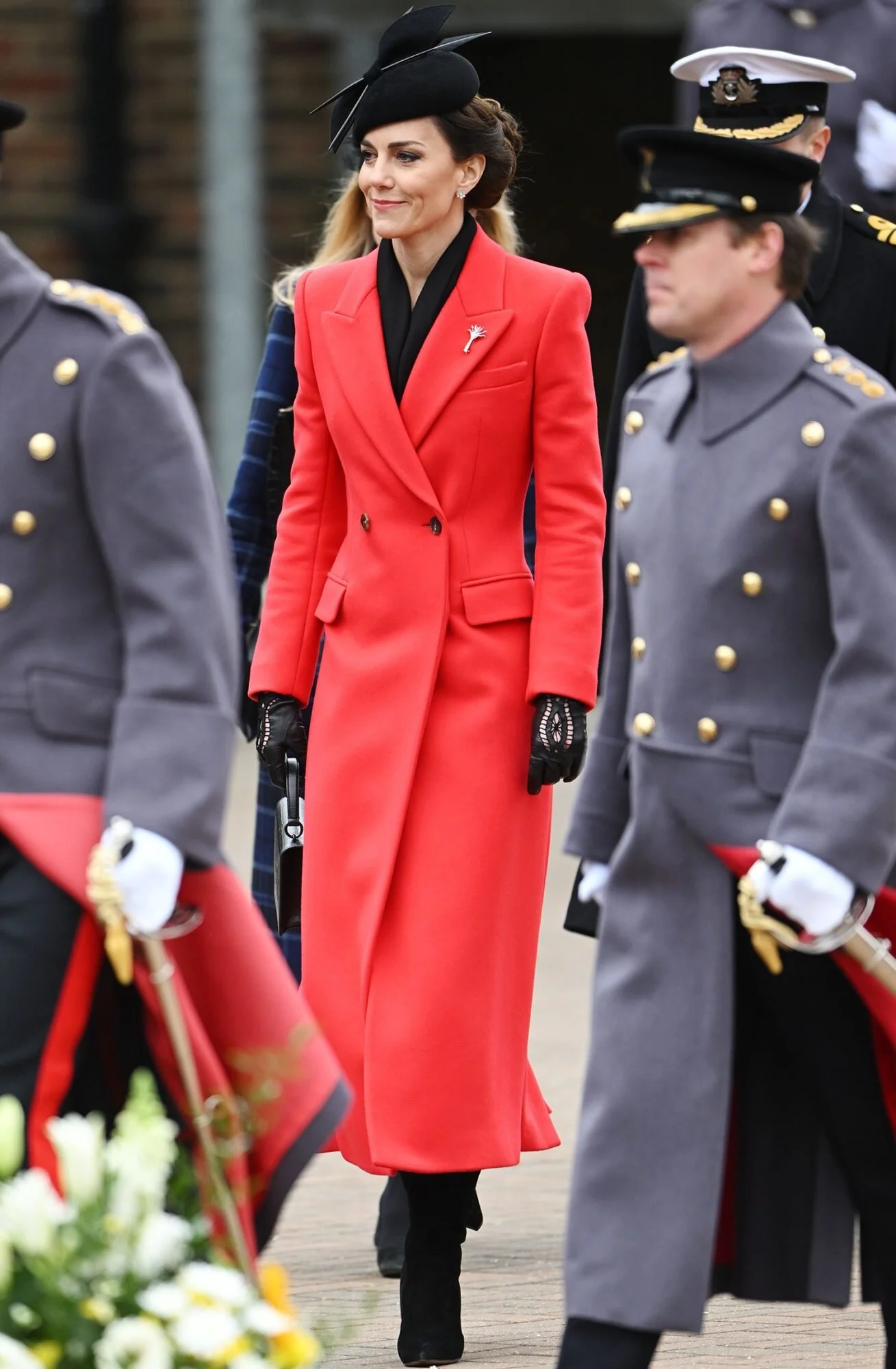 The Prince And Princess of Wales Visit The Welsh Guard to Attend St David's Day Parade
