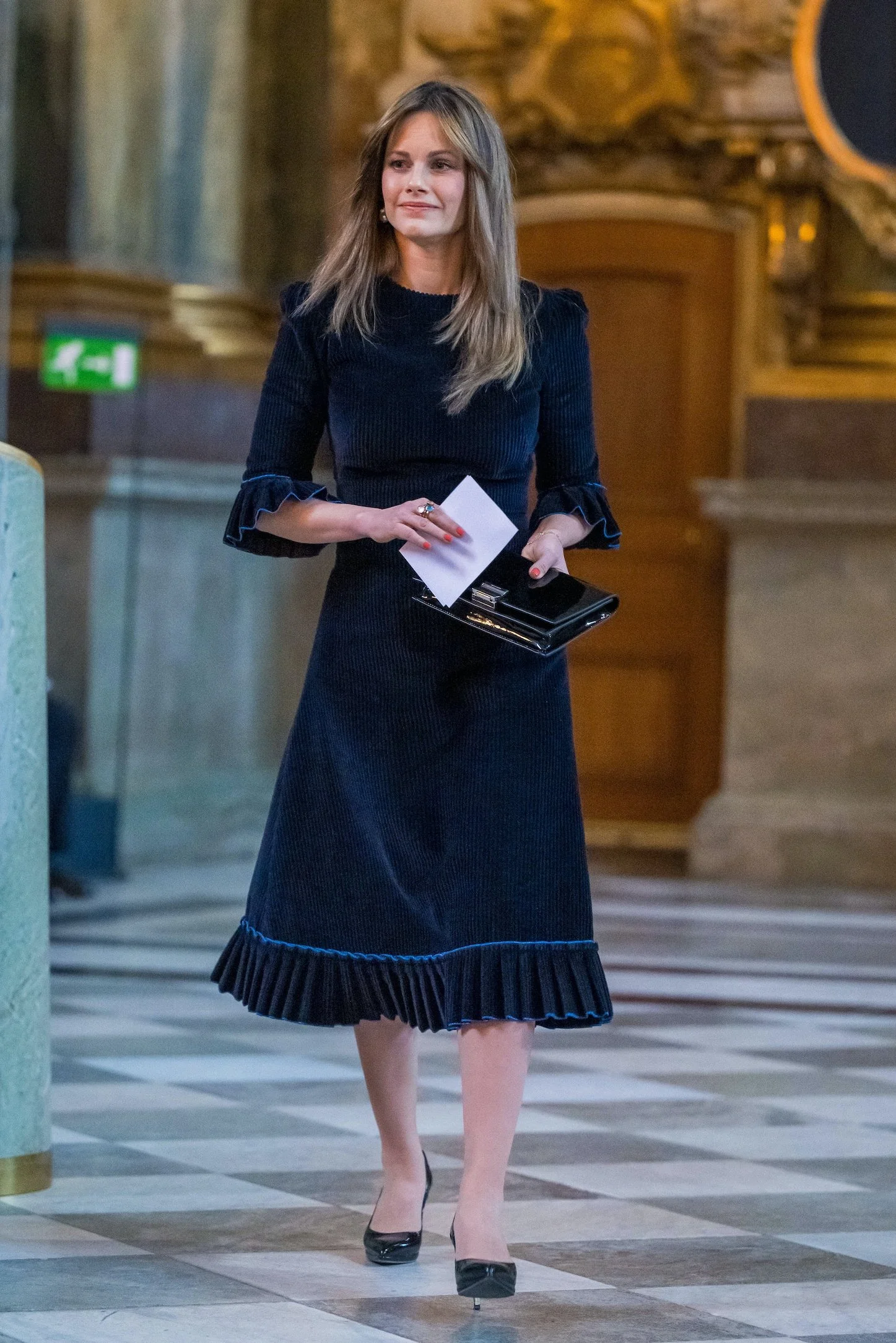 Princess Sofia Attends Memorial Service Commemorating the One-Year Anniversary of Russo-Ukrainian War