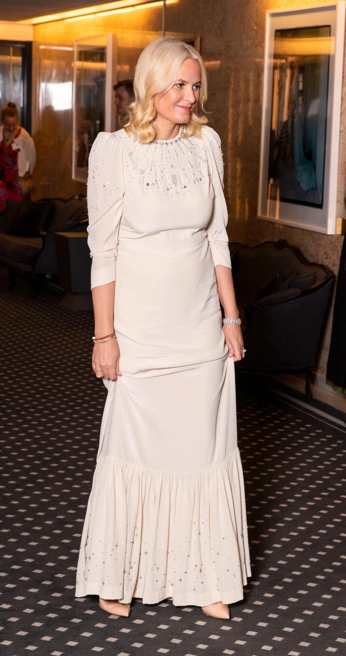 The Crown Prince and Crown Princess of Norway Attend Nobel Peace Prize Dinner 2019