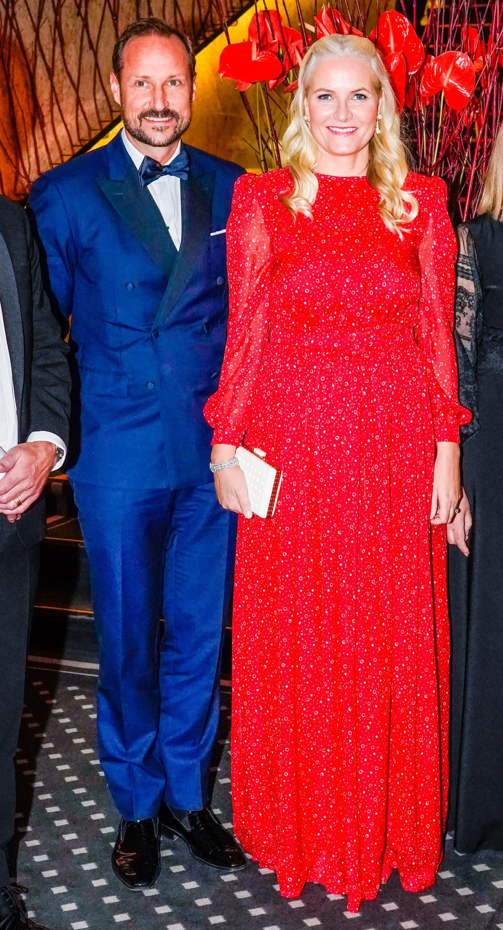 The Crown Prince and Crown Princess of Norway Attend Nobel Peace Prize Dinner 2022