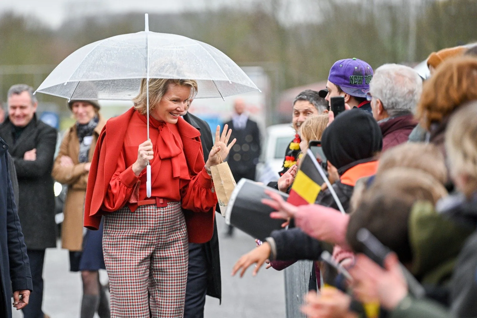Queen Mathilde Takes Part in the Week van de Zorg