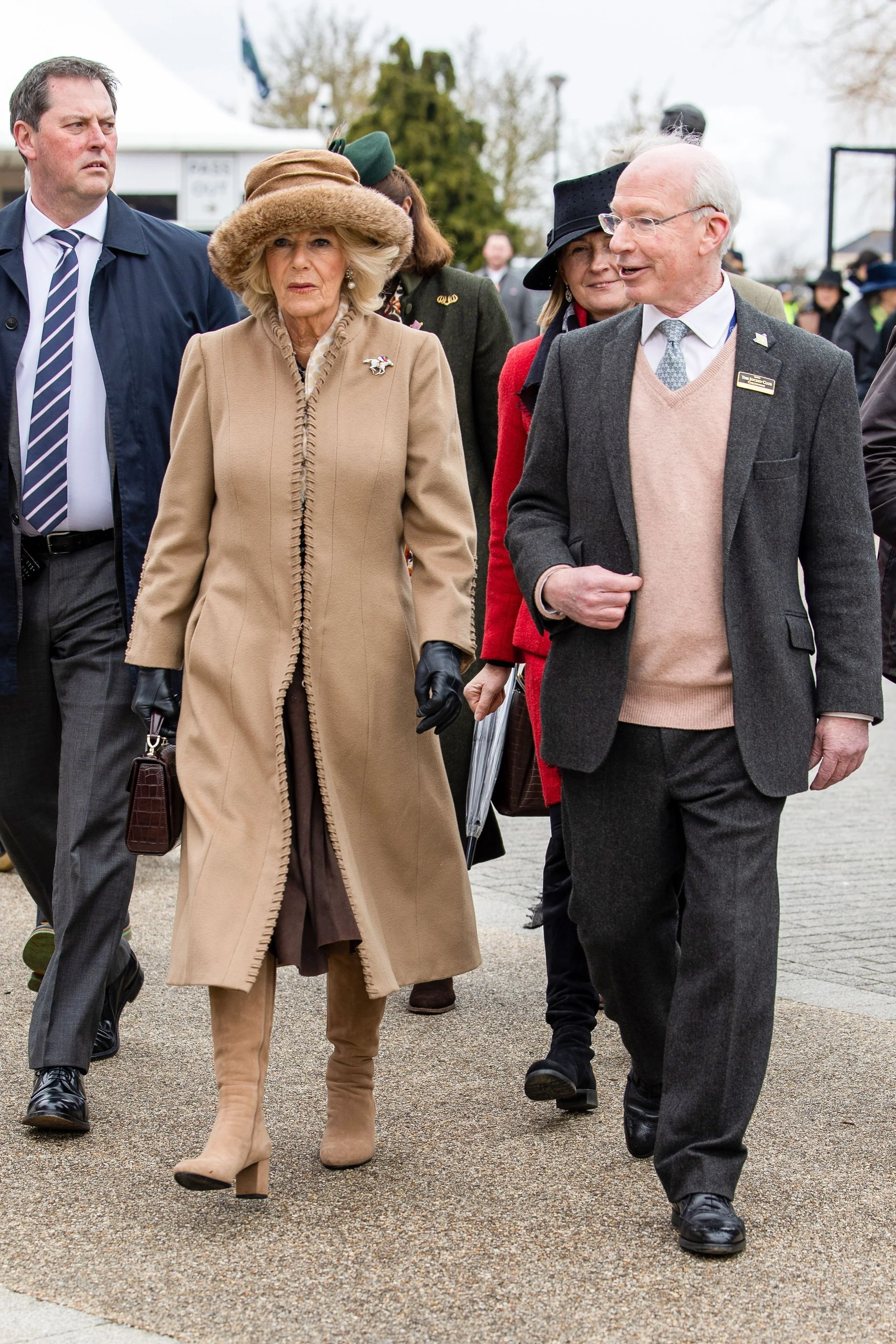 Queen Camilla Attends Cheltenham Festival 2023 Day 2