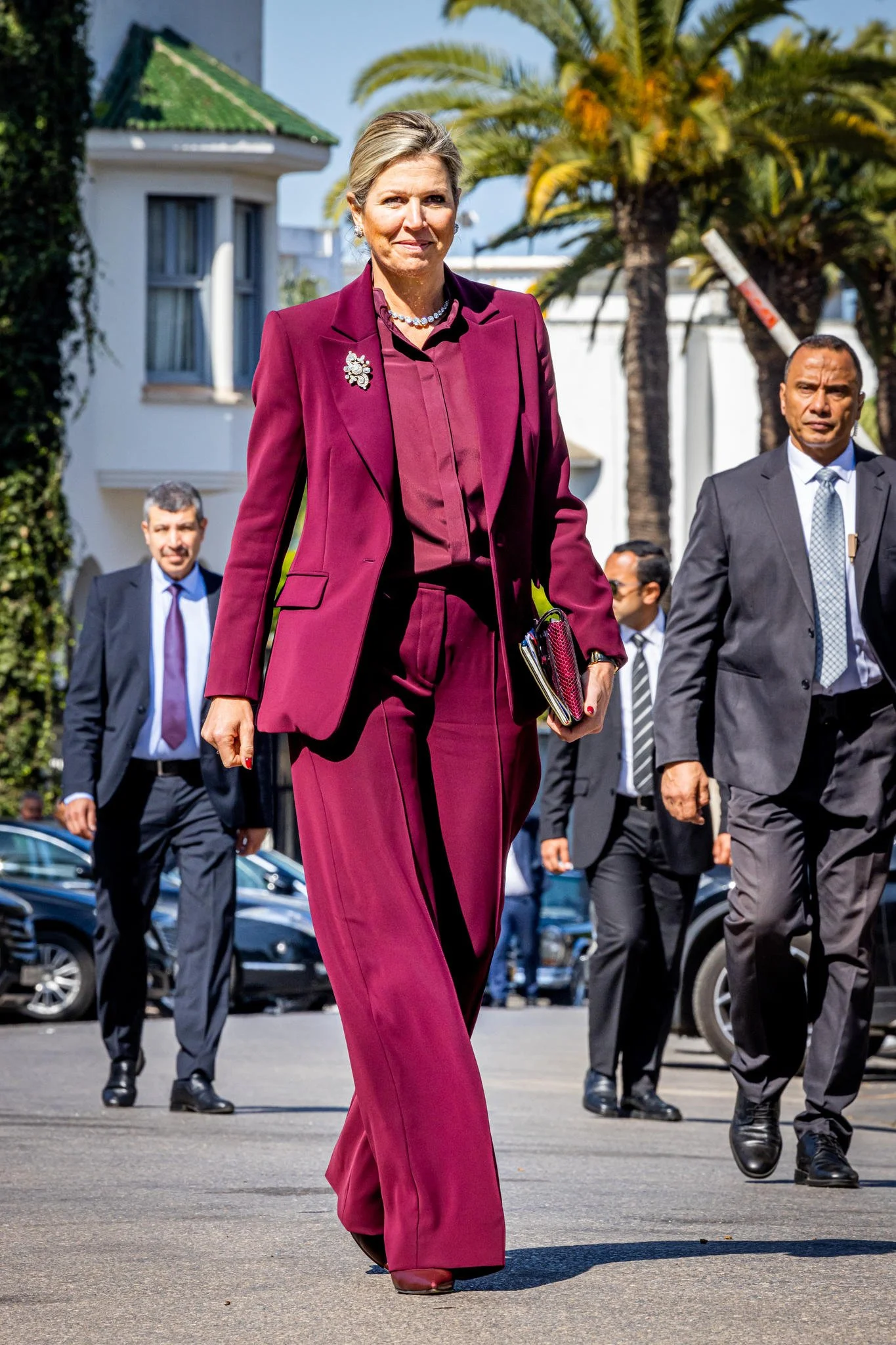 Queen Maxima Meets with Lalla Meryem in Rabat