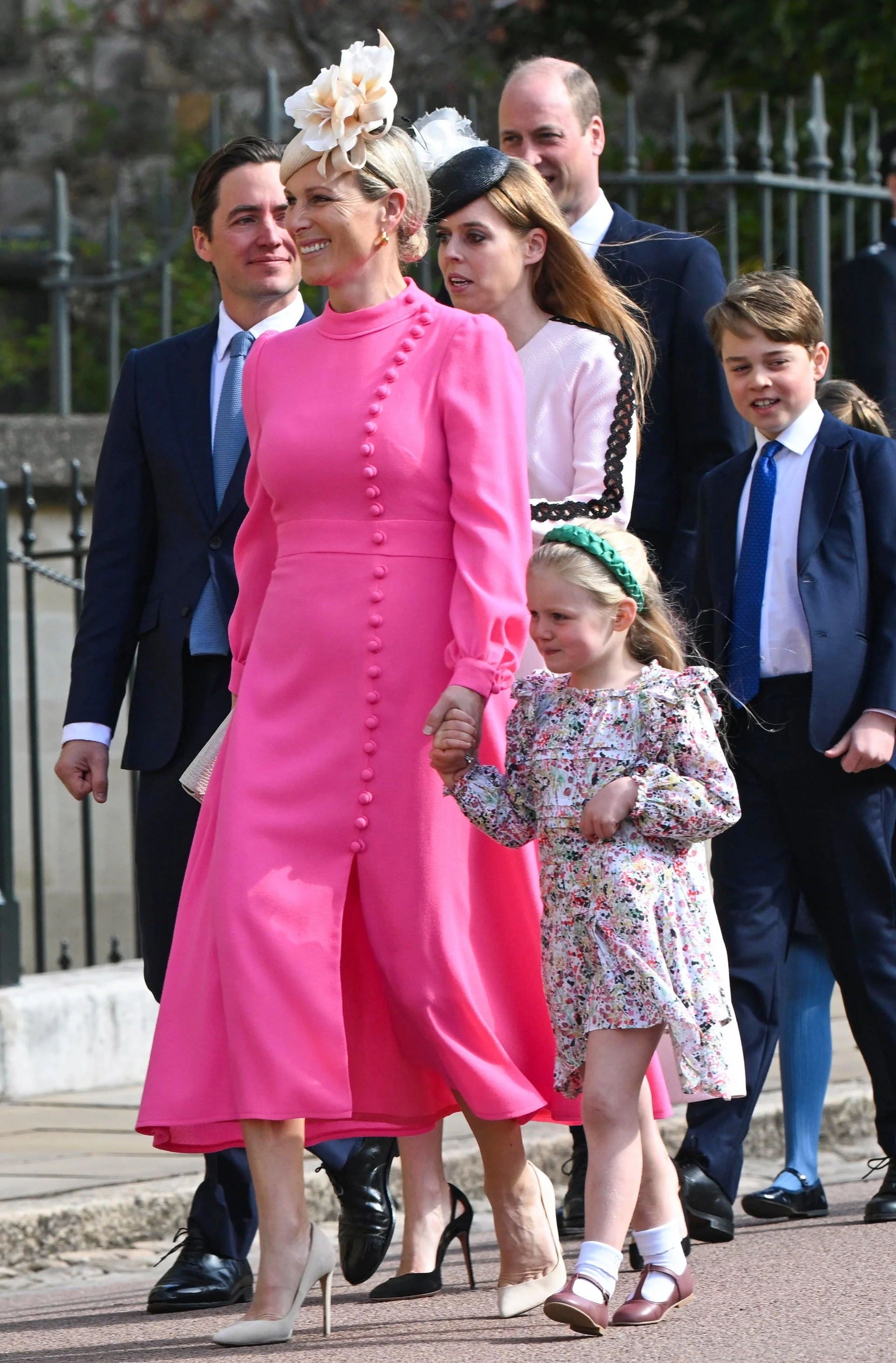 Zara Tindall Attends Easter Sunday Service 2023