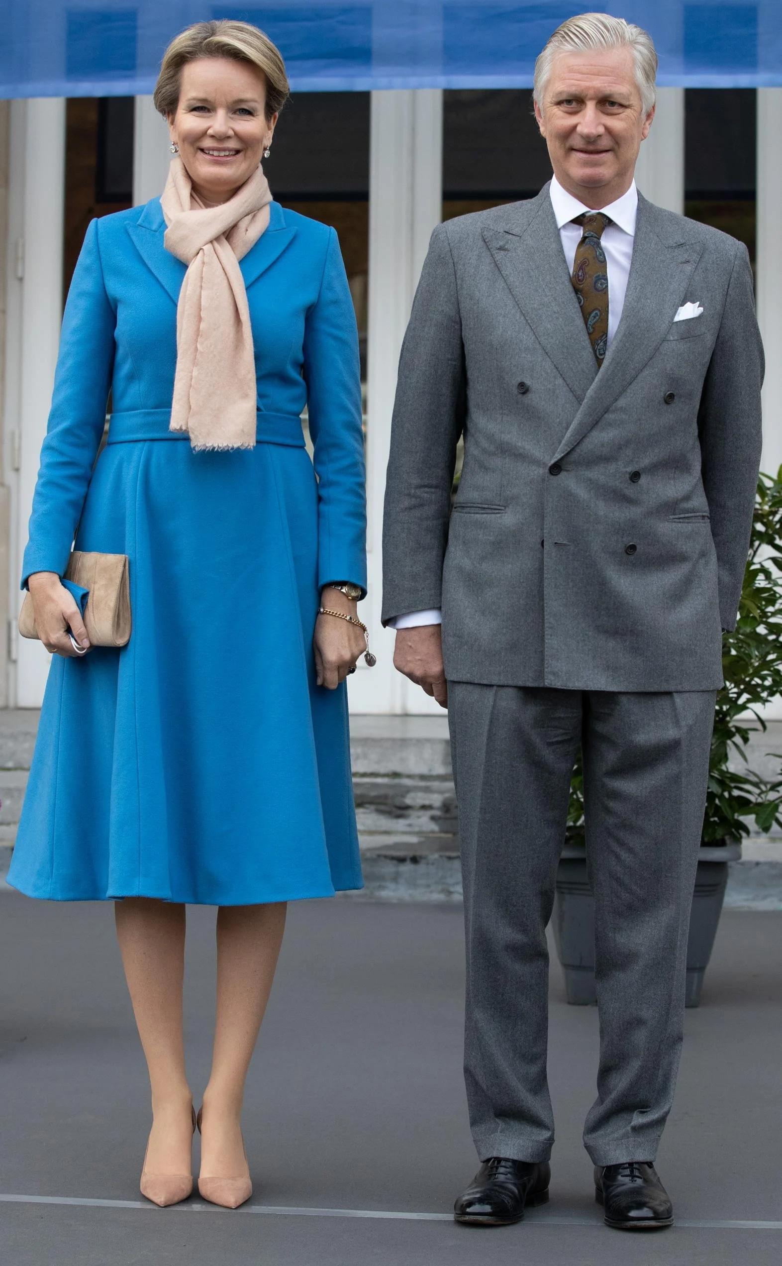 The King and Queen of the Belgians Visit Spa