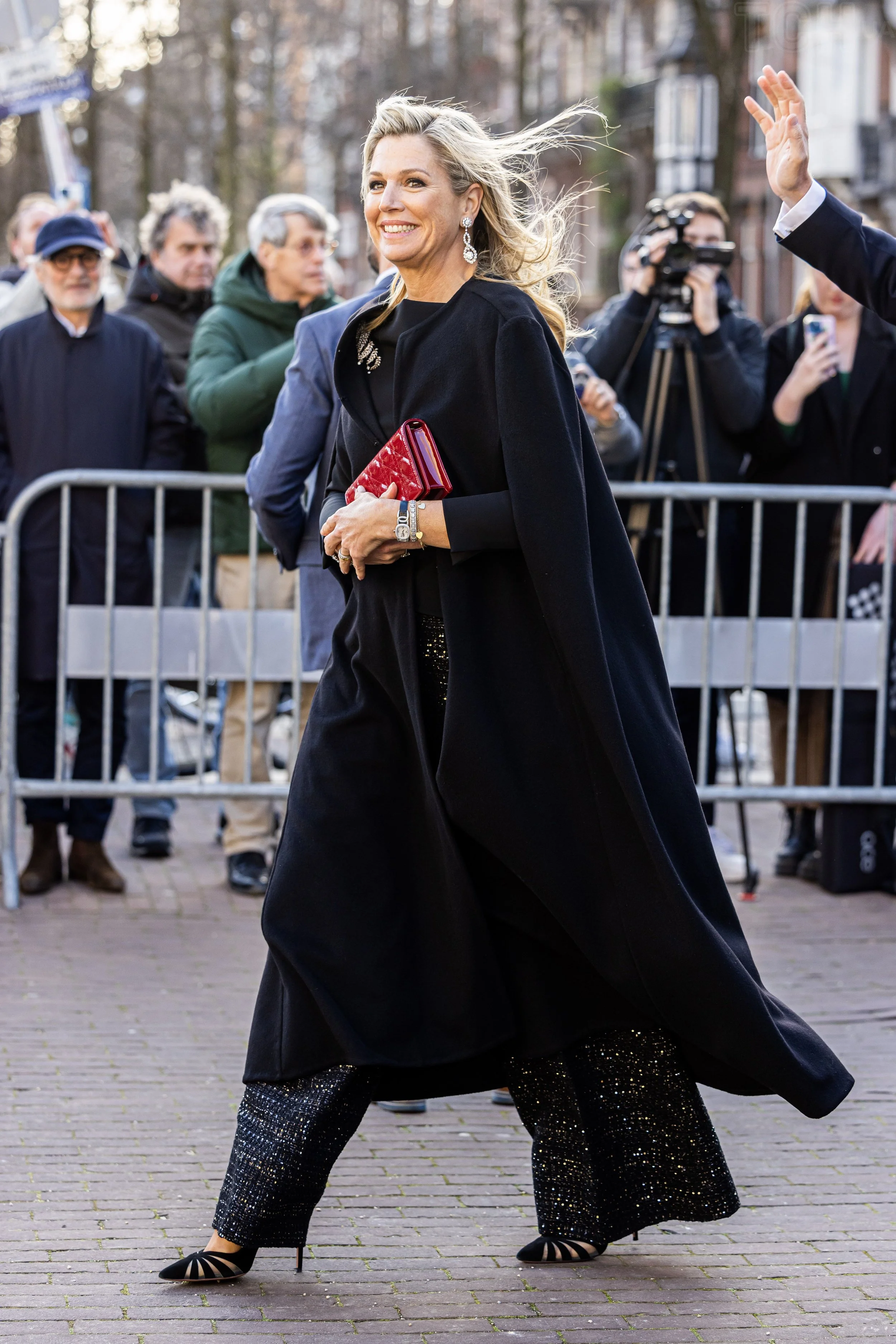 Queen Maxima and the First Lady of France Attend Dinner on Amsterdam Canal Boat